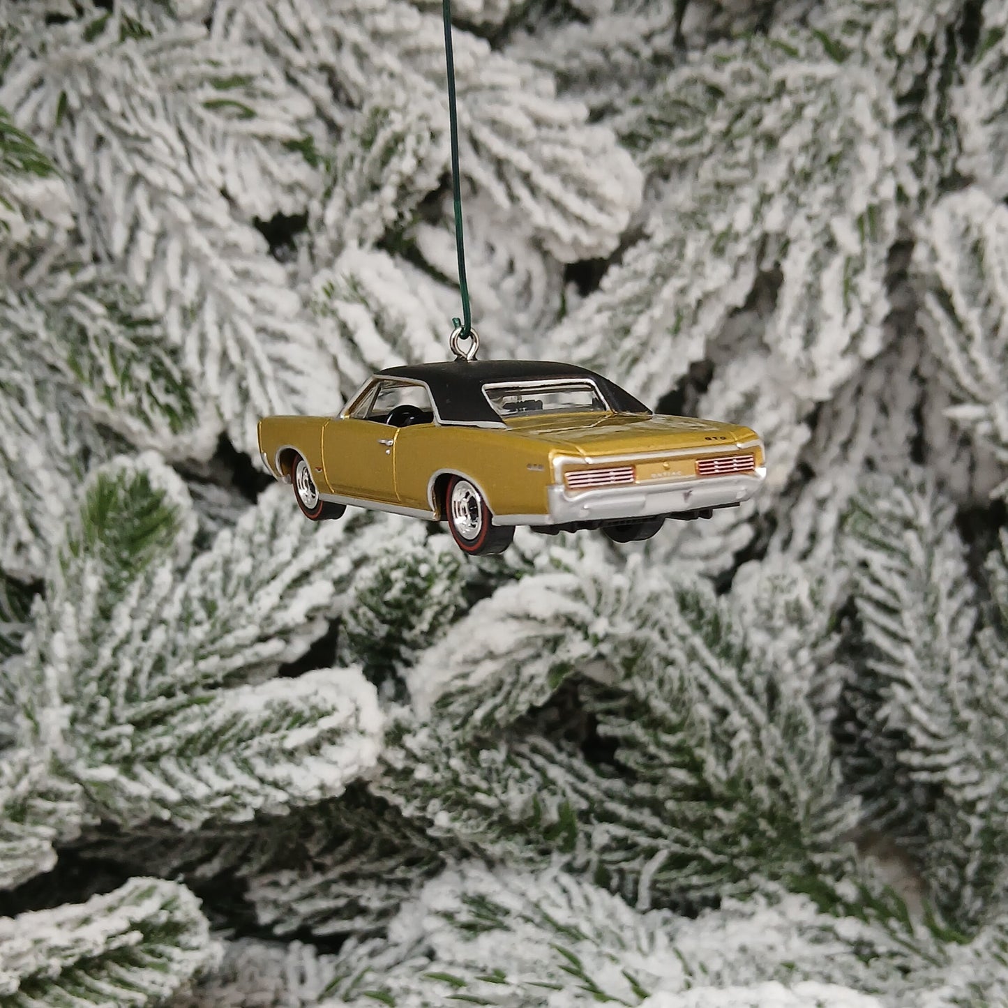 Pontiac 1966 GTO Ornament Christmas Gift Xmas Tree Decoration Classic Muscle Car