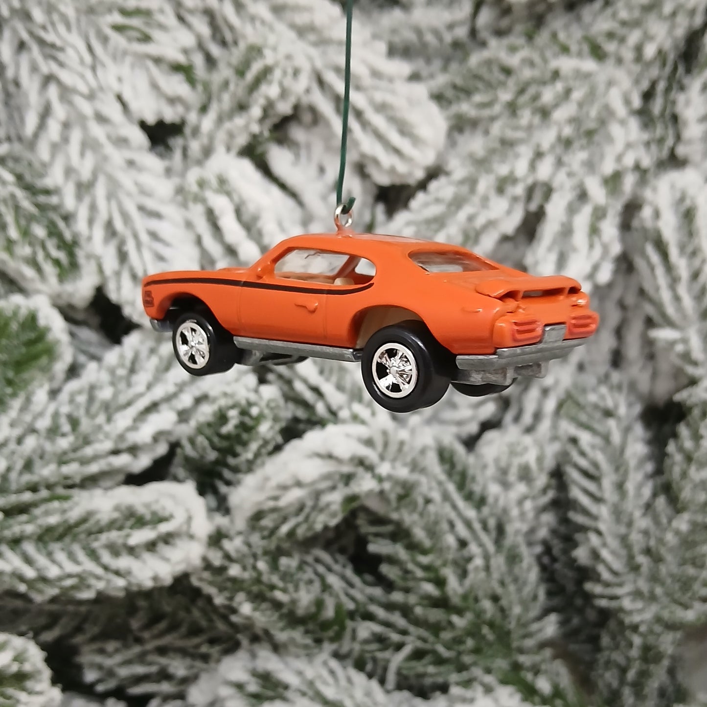 PONTIAC GTO JUDGE 1969 Ornament Christmas Tree Decoration Unique Gift Idea Orange