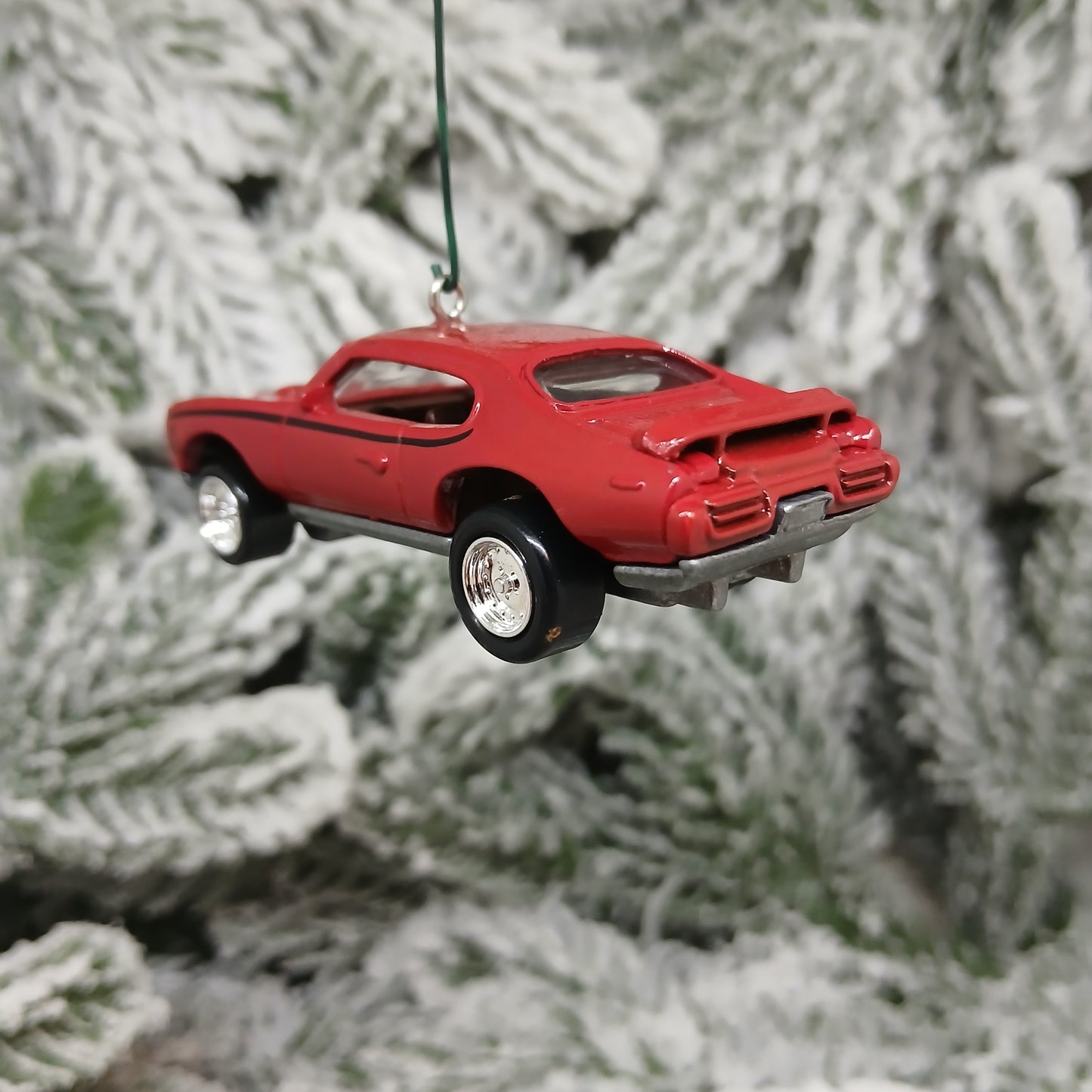 PONTIAC GTO JUDGE 1969 Ornament Christmas Tree Decoration Unique Gift Idea Red