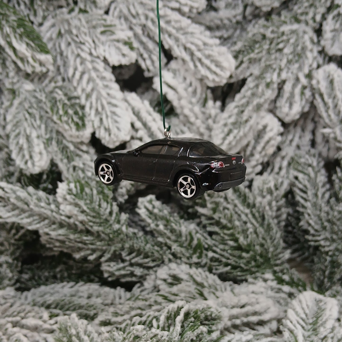 Mazda RX-8 Ornament 2004 Christmas Tree Decoration Unique Xmas Gift Idea Blue Black 2003-2008 RX8 (Copy)