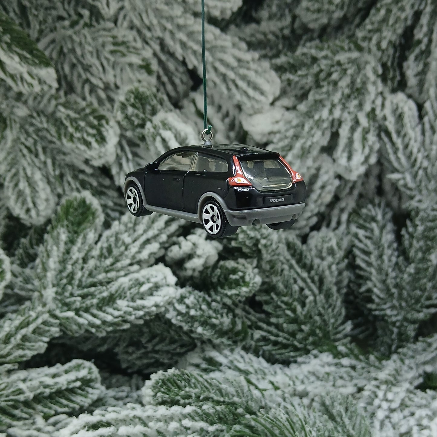Volvo C30 Ornament Christmas Tree Decoration Unique Gift 2007-2009 Black