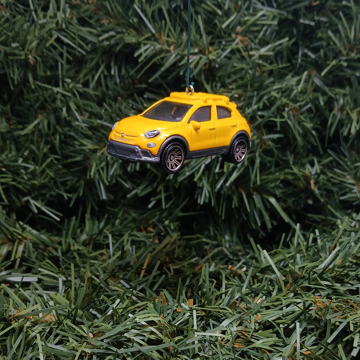 Fiat 2016 500X Ornament Christmas Gift Xmas Tree Decoration Blue White Orange Black Yellow Green