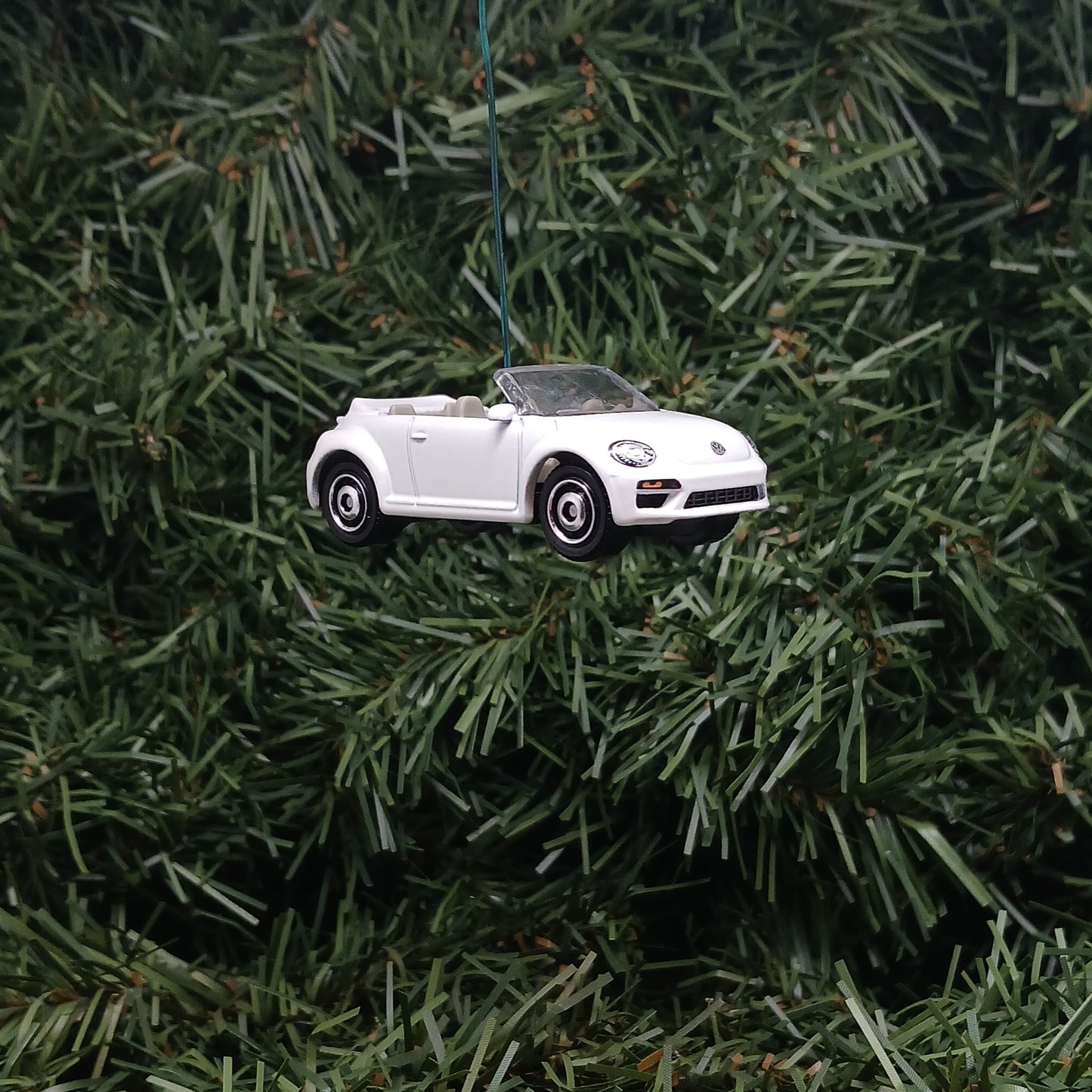 VW Beetle Convertible Ornament Christmas Gift Idea Volkswagen Licensed Blue Red Pink Yellow Orange White