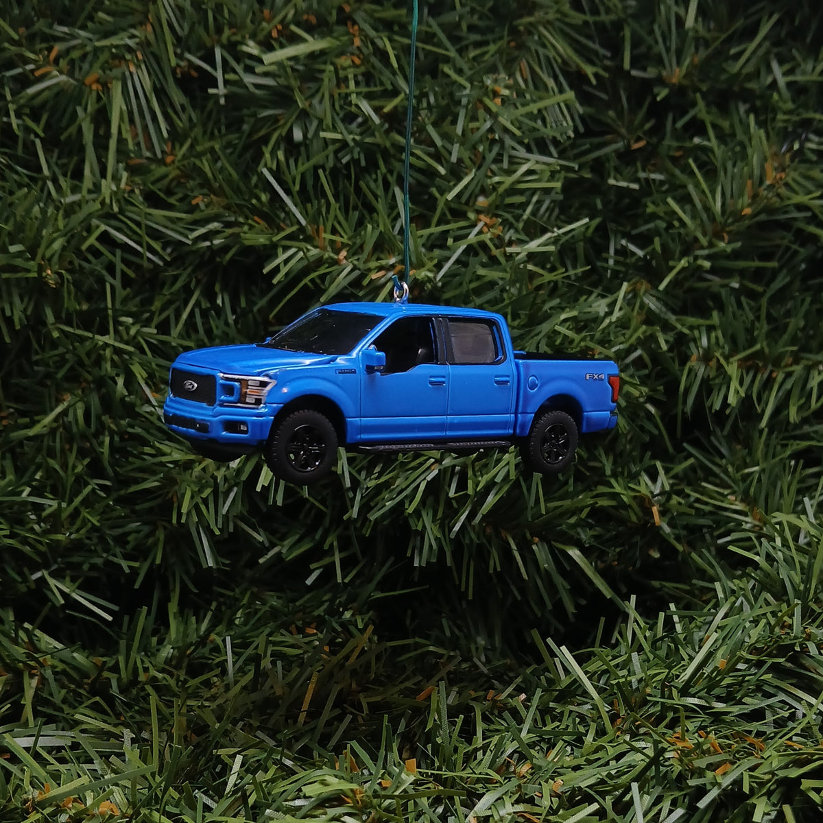 Ford F-150 Ornament 2015-2020 Christmas Gift Idea F150 Truck Unique Xmas Decoration Velocity Blue