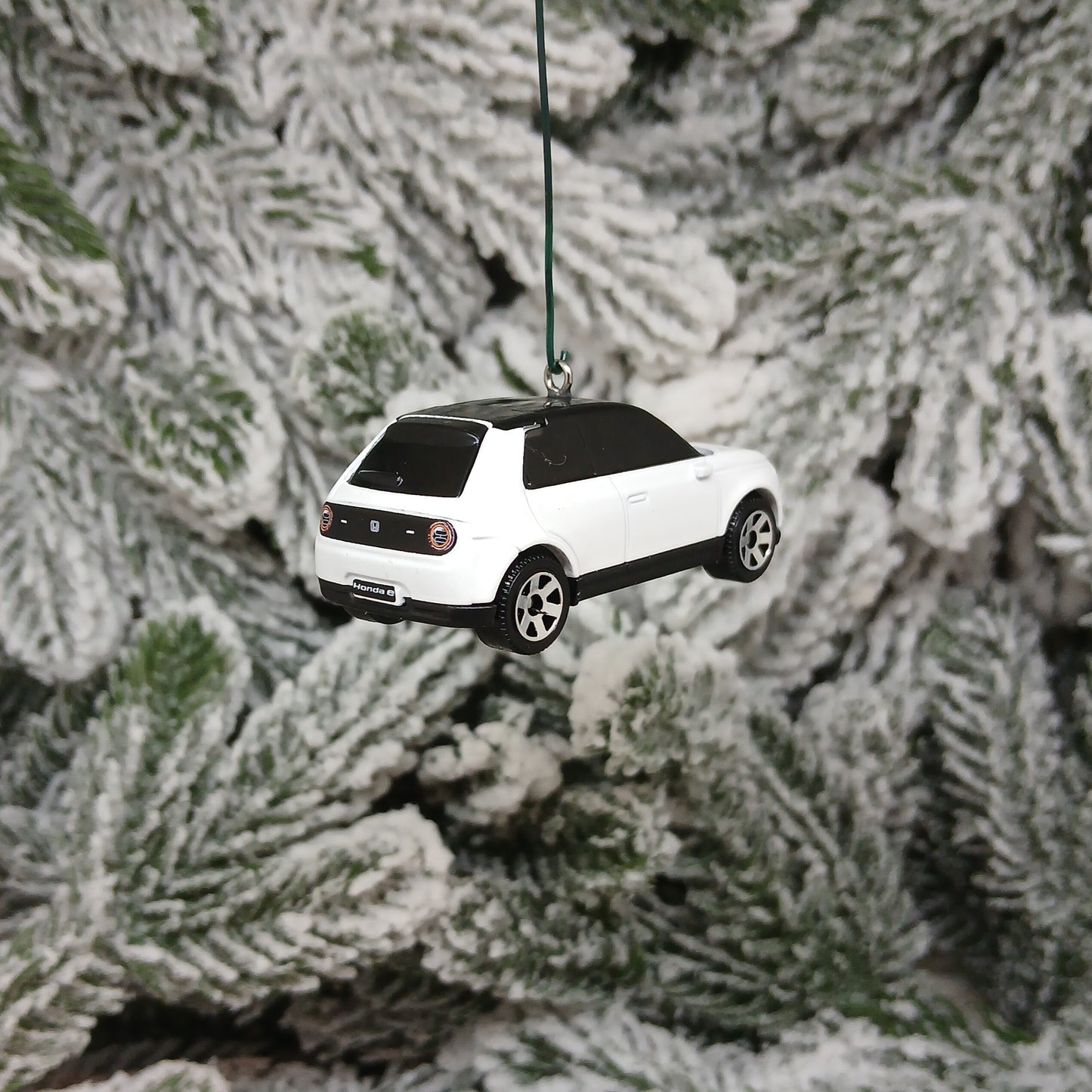 2020 Honda E Ornament Christmas Gift Idea unique Xmas tree decoration white 2021-2023