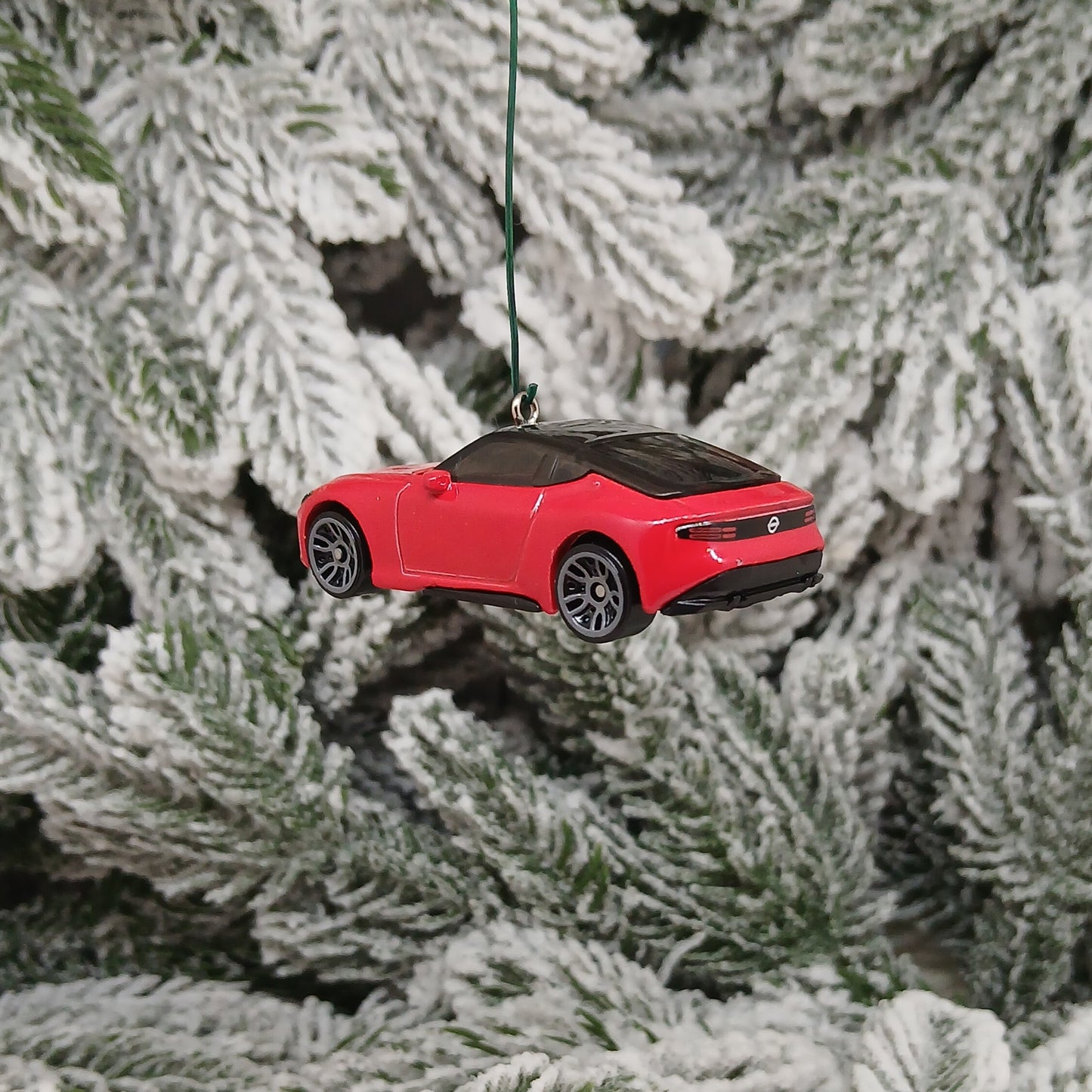 NISSAN 2023 Z Christmas Ornament Unique Gift Car Xmas Tree Decoration 2024 2025 Red