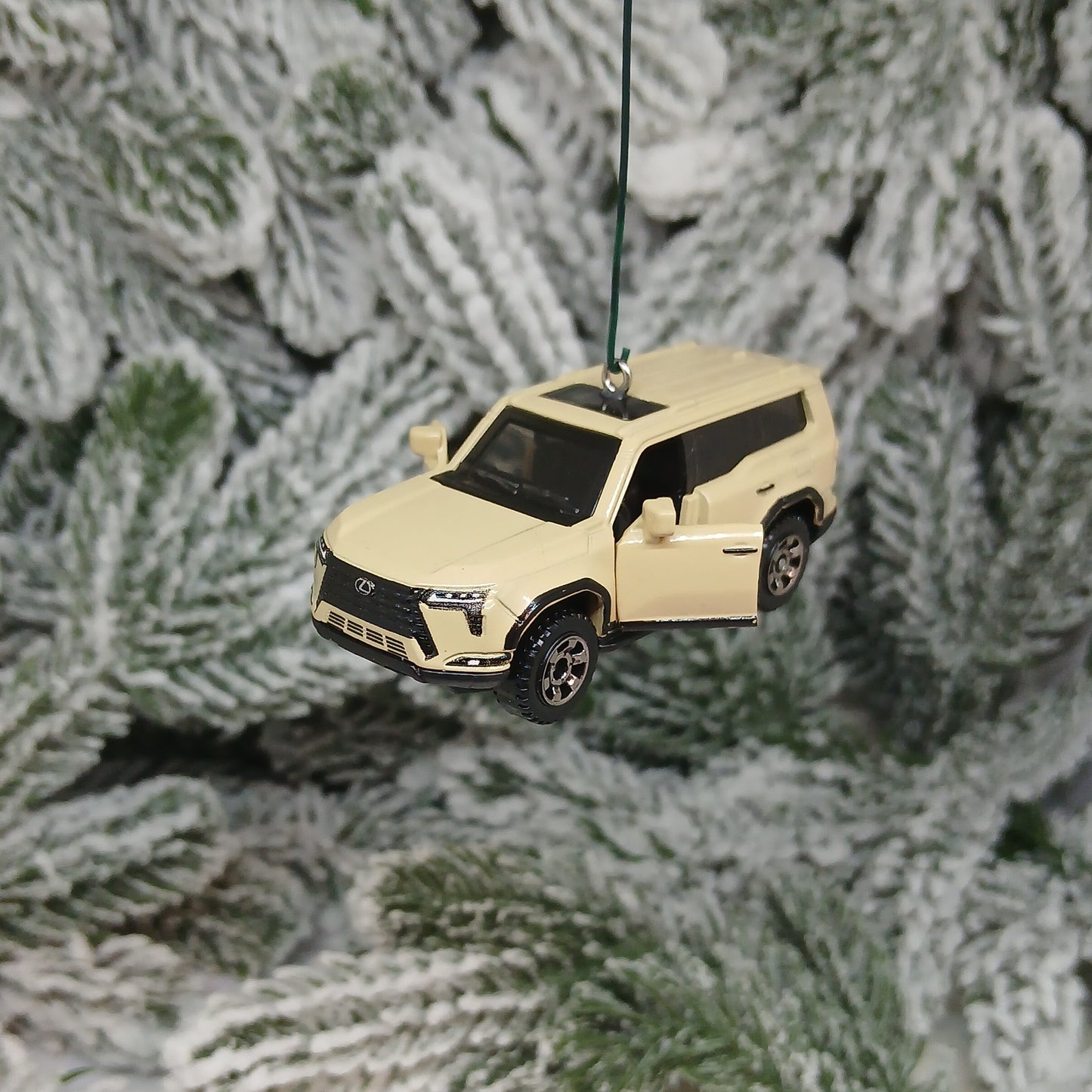 LEXUS GX 550 Ornament Christmas Gift Xmas Tree Decoration 2024-2026 Earth (Tan) Doors Open