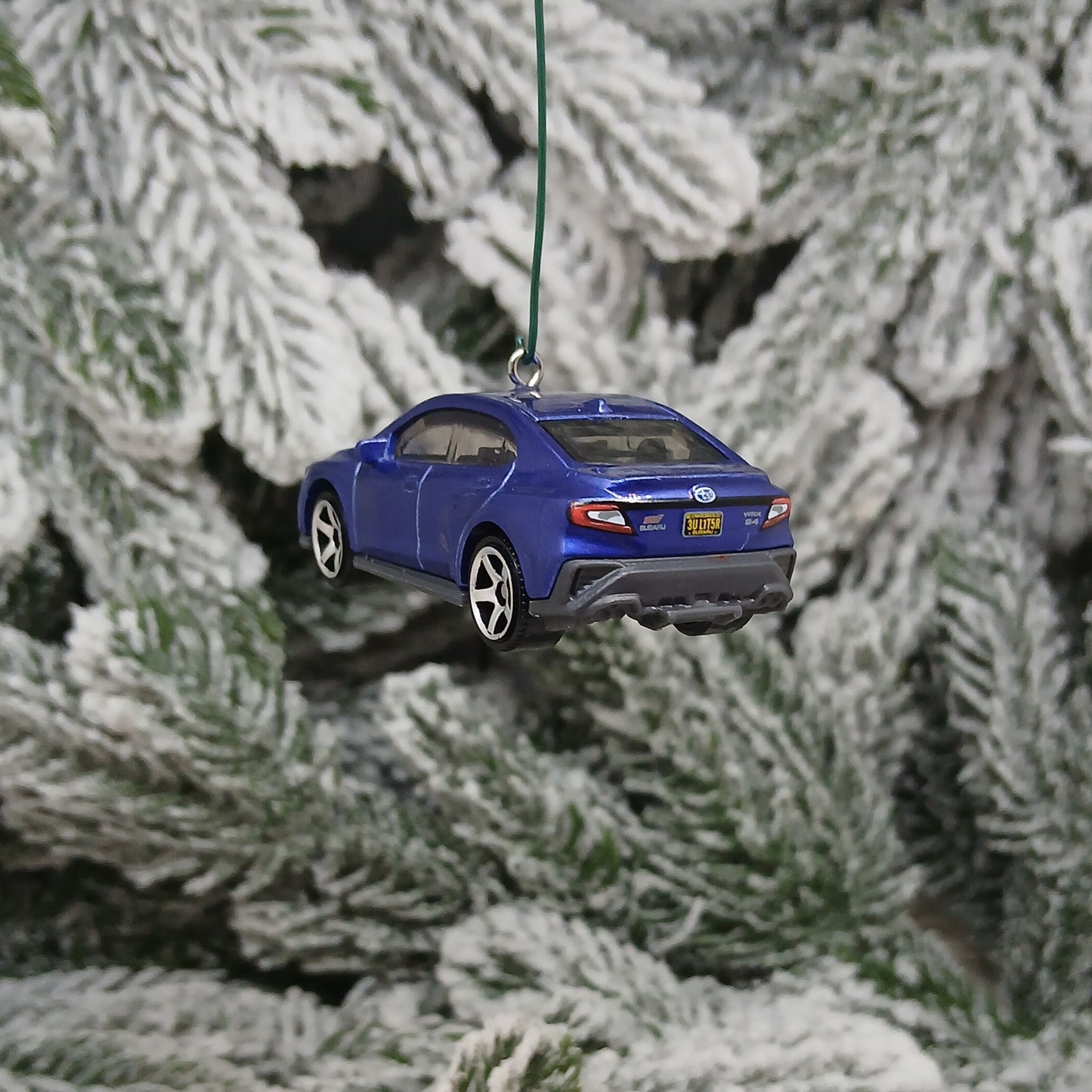 SUBARU WRX 2024 4S STI Christmas Ornament Unique Gift Idea Xmas Tree Decoration