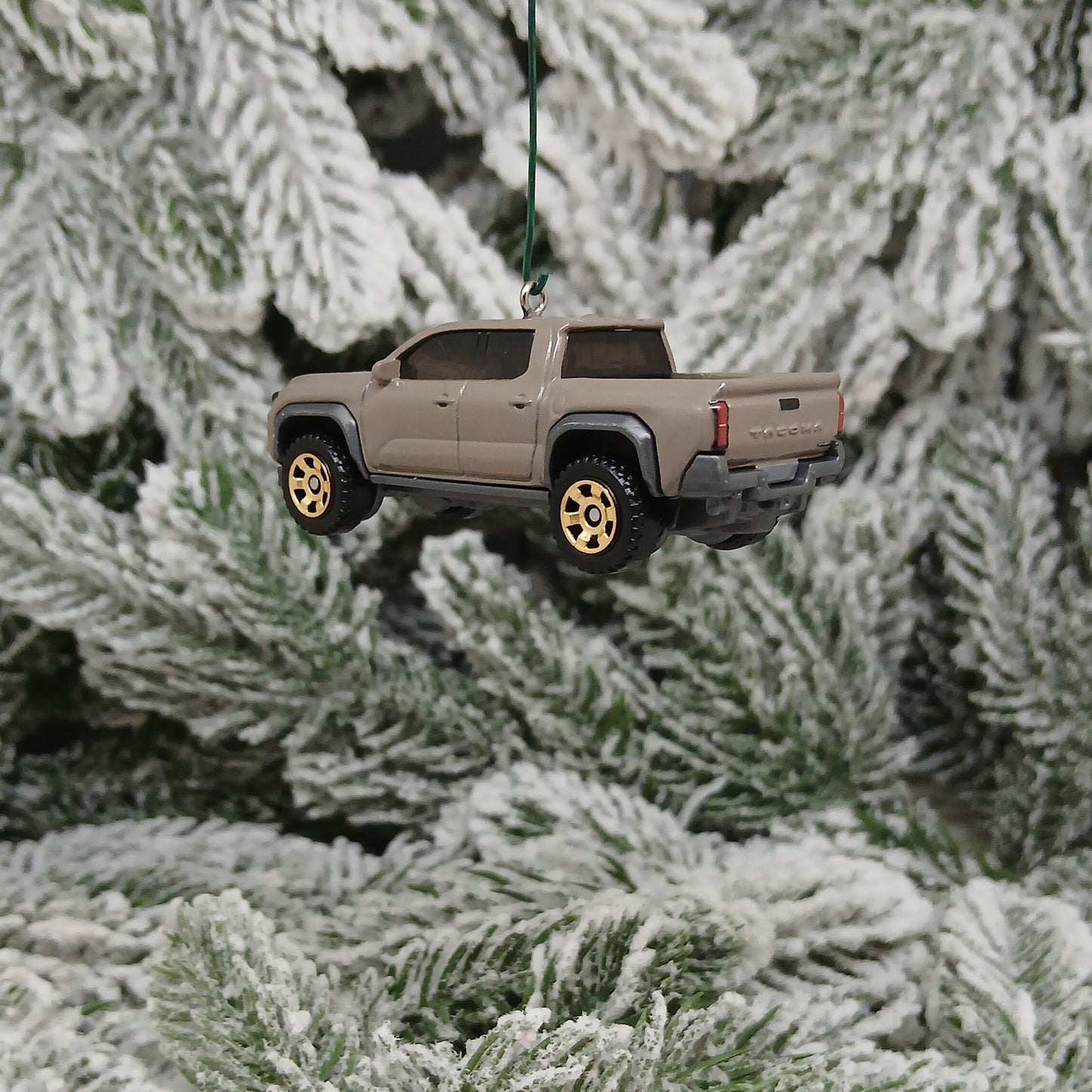 TOYOTA TACOMA Ornament 2024 Christmas Gift Tree Decoration Truck 2025 2026 Brown