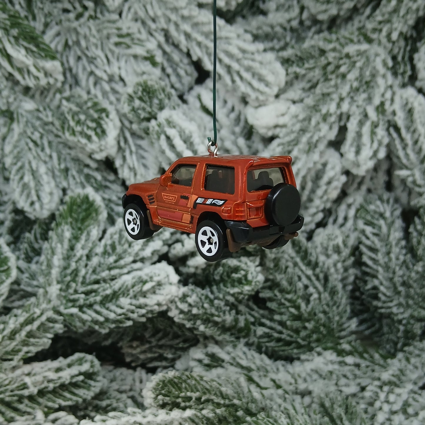 Mitsubishi Pajero Evolution Christmas Ornament Gift Idea Unique Xmas Tree Decoration 1997 1998 1999