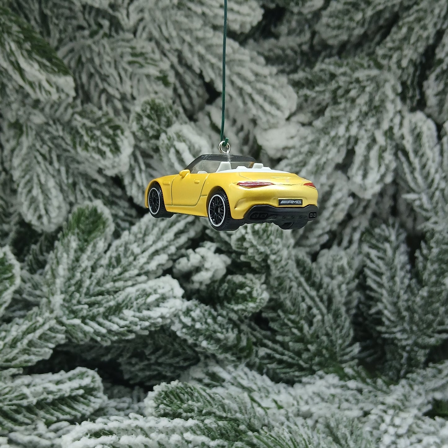 MERCEDES-BENZ AMG SL 63 Christmas Ornament Unique Gift 2022-2026 Black Blue Orange