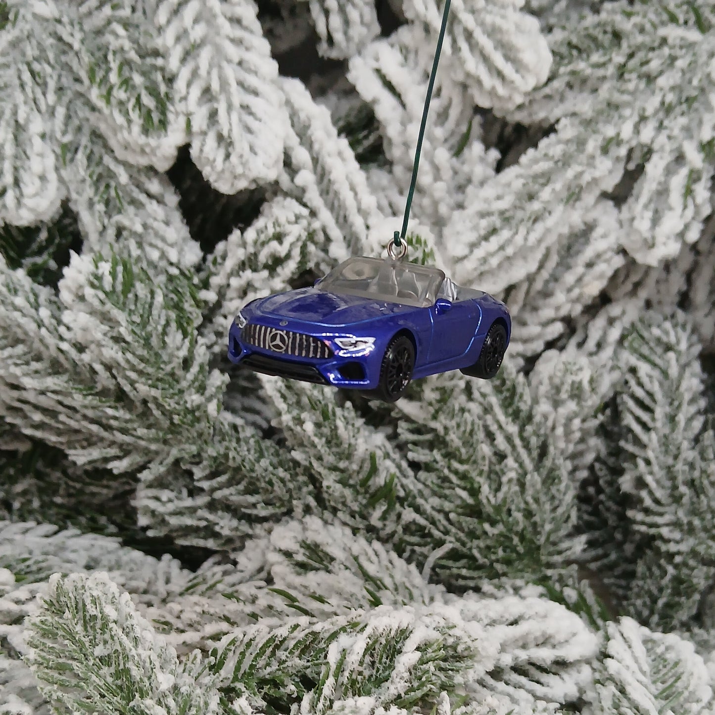 MERCEDES-BENZ AMG SL 63 Christmas Ornament Unique Gift 2022-2026 Black Blue Orange
