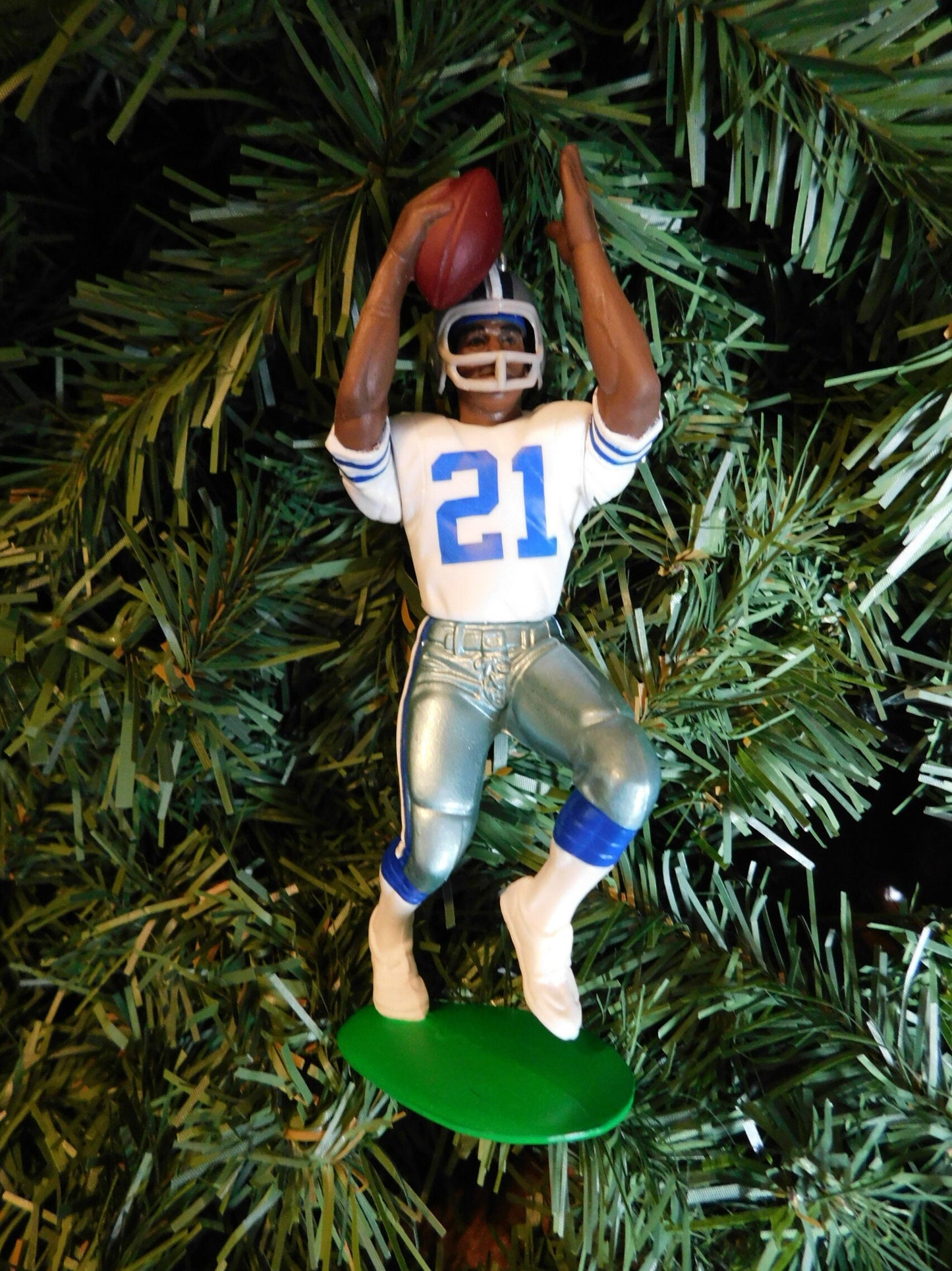 Deion Sanders DALLAS COWBOYS Christmas Tree Ornament NFL football Unique Gift Idea