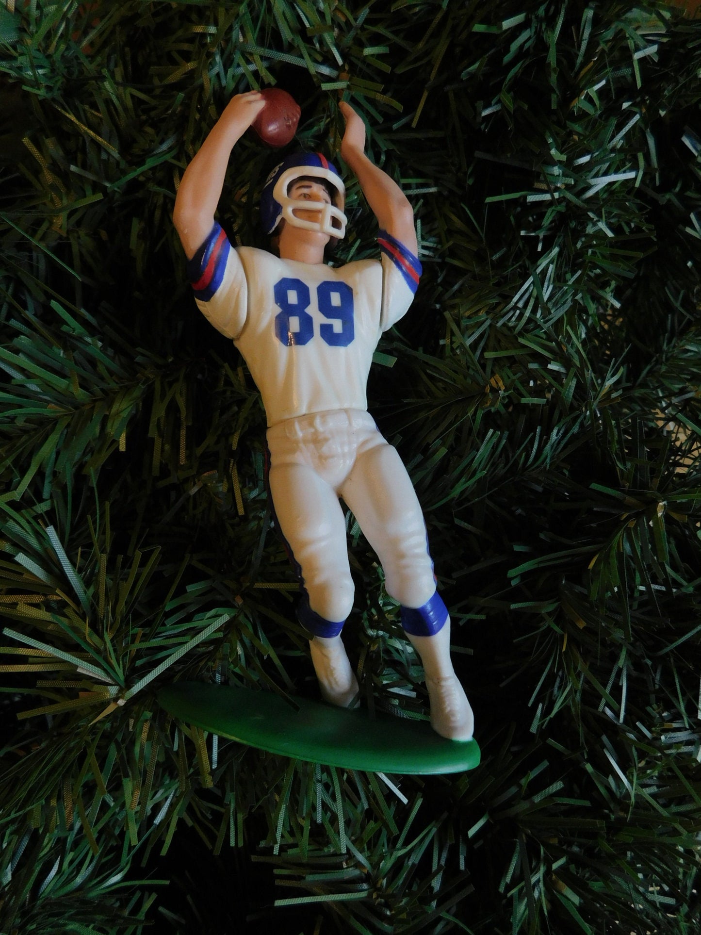 Mark Bavaro NEW YORK GIANTS Christmas tree ornament xmas nfl football figure unique gift idea