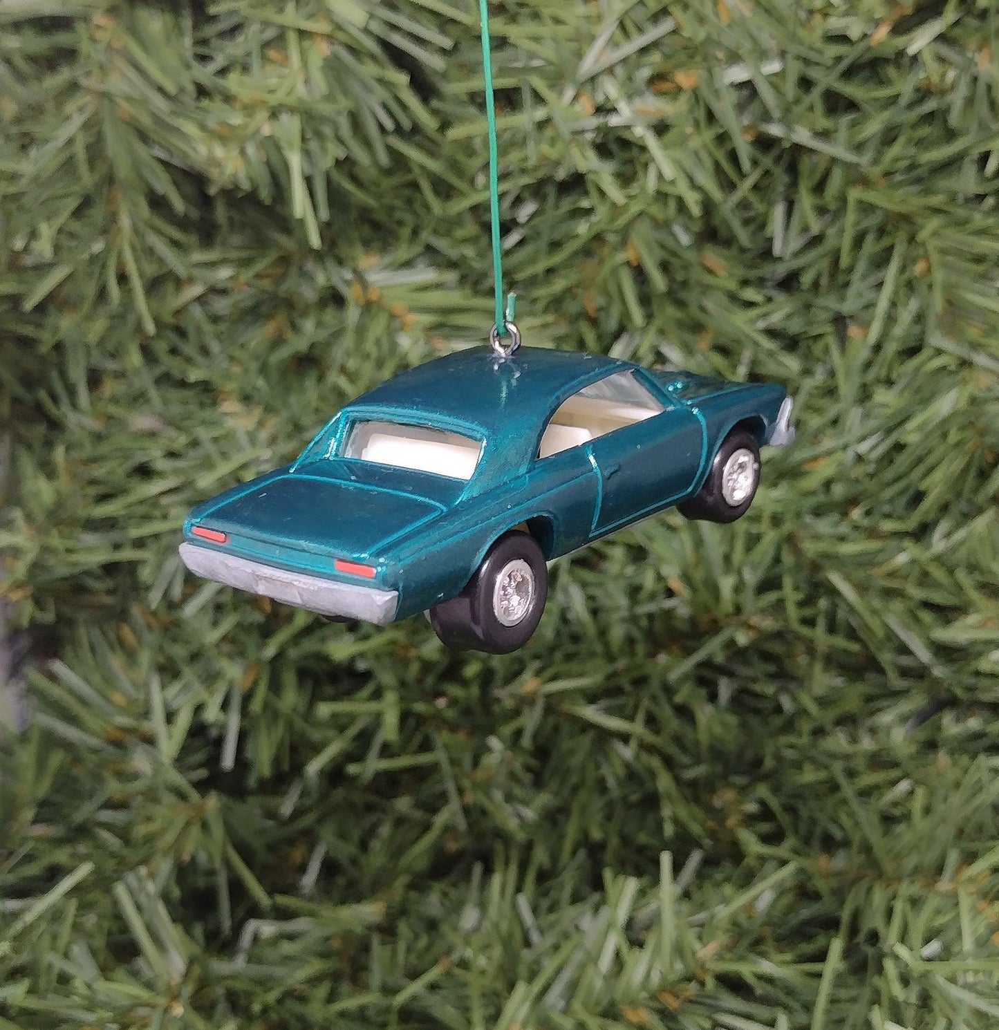 Chevy Malibu Ornament 1966 Chevrolet Christmas tree decoration fun automotive gift for car enthusiast or man cave tree