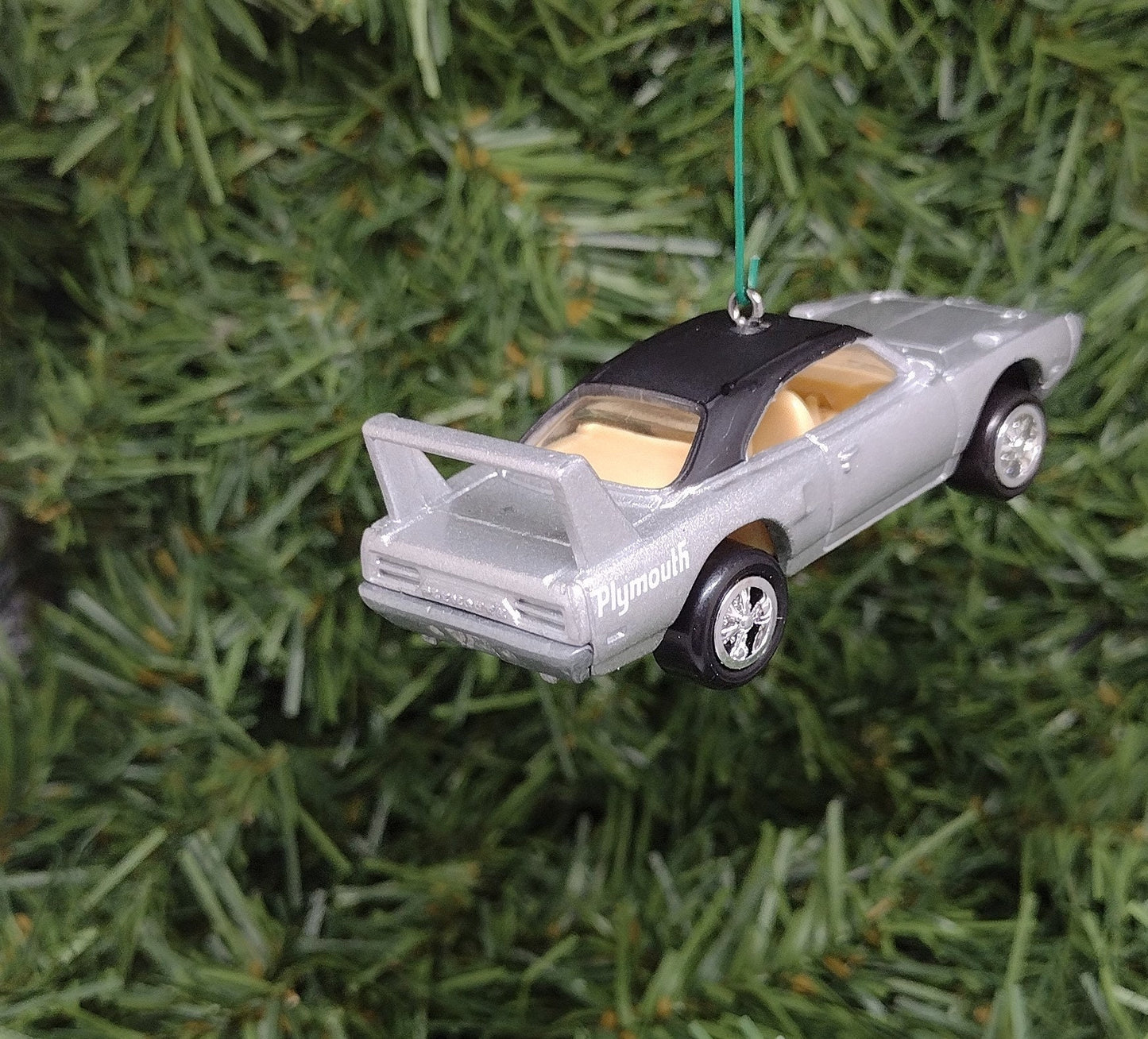 Plymouth Superbird Ornament 1970 Mopar Christmas tree decoration fun automotive gift for car enthusiast or man cave tree