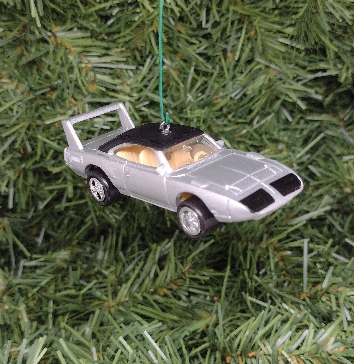 Plymouth Superbird Ornament 1970 Mopar Christmas tree decoration fun automotive gift for car enthusiast or man cave tree