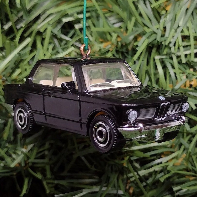BMW Ornament Christmas Gift 1969 Model 2002 Unique Car Xmas Tree Decoration