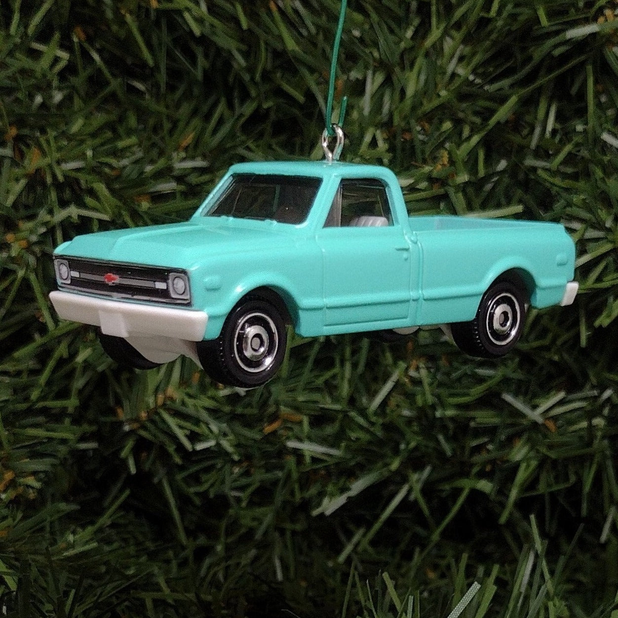 1968 Chevy C10 Truck Ornament Christmas Gift Idea for car enthusiast C-10 Chevrolet Pickup Xmas tree decoration