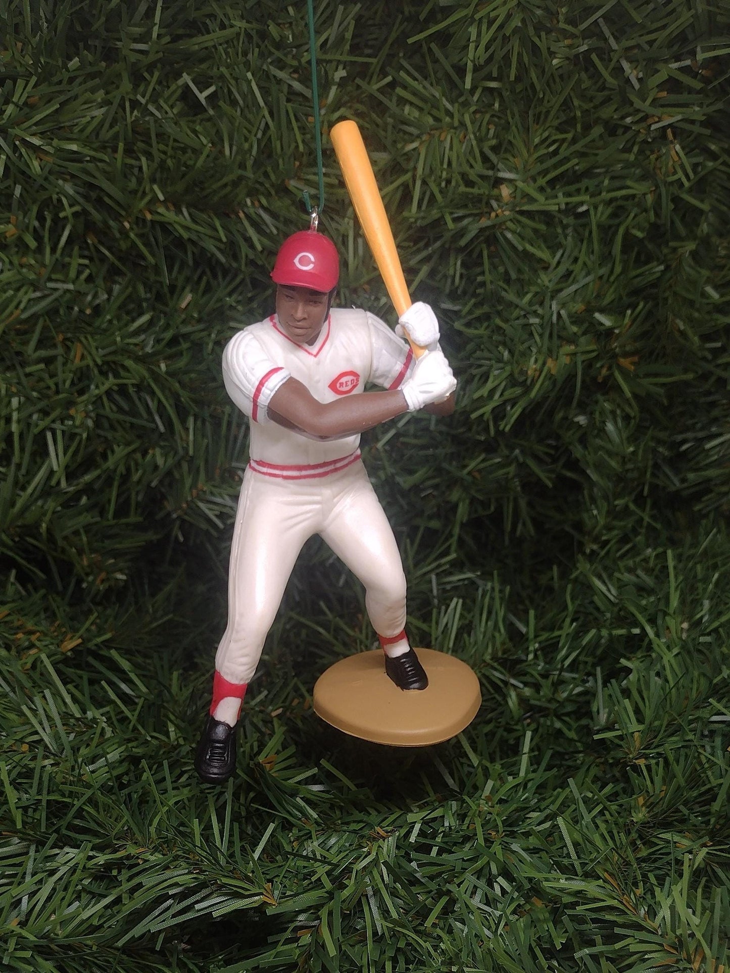Cincinnati Reds Ornaments Christmas Gift Idea Joe Morgan Rob Dibble Kal Daniels MLB baseball Unique Xmas Tree Decoration