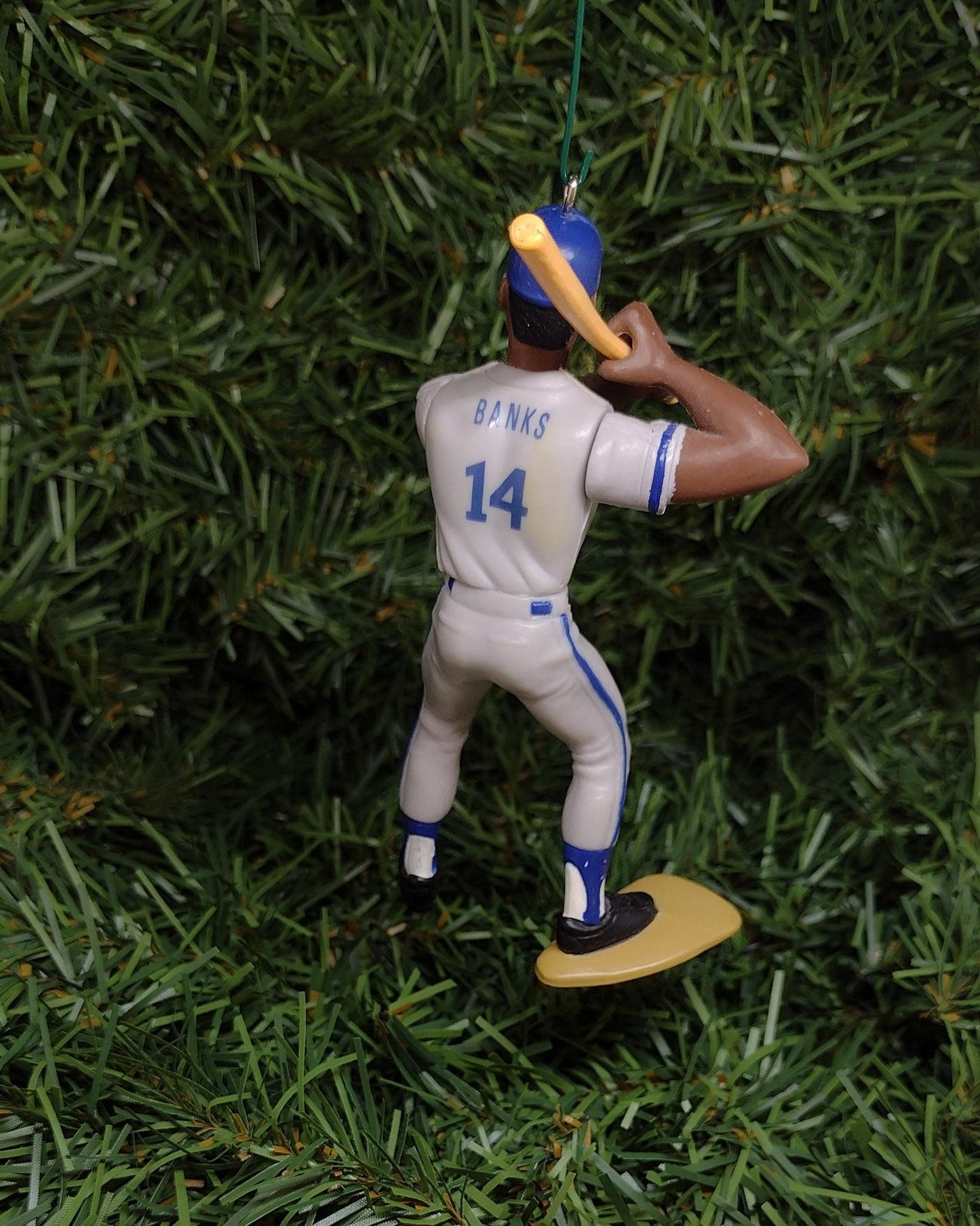 CHICAGO CUBS Christmas Ornaments Ernie Banks Andre Dawson Jody Davis Dunston BerryHill Unique Gift Idea Xmas Tree Decoration