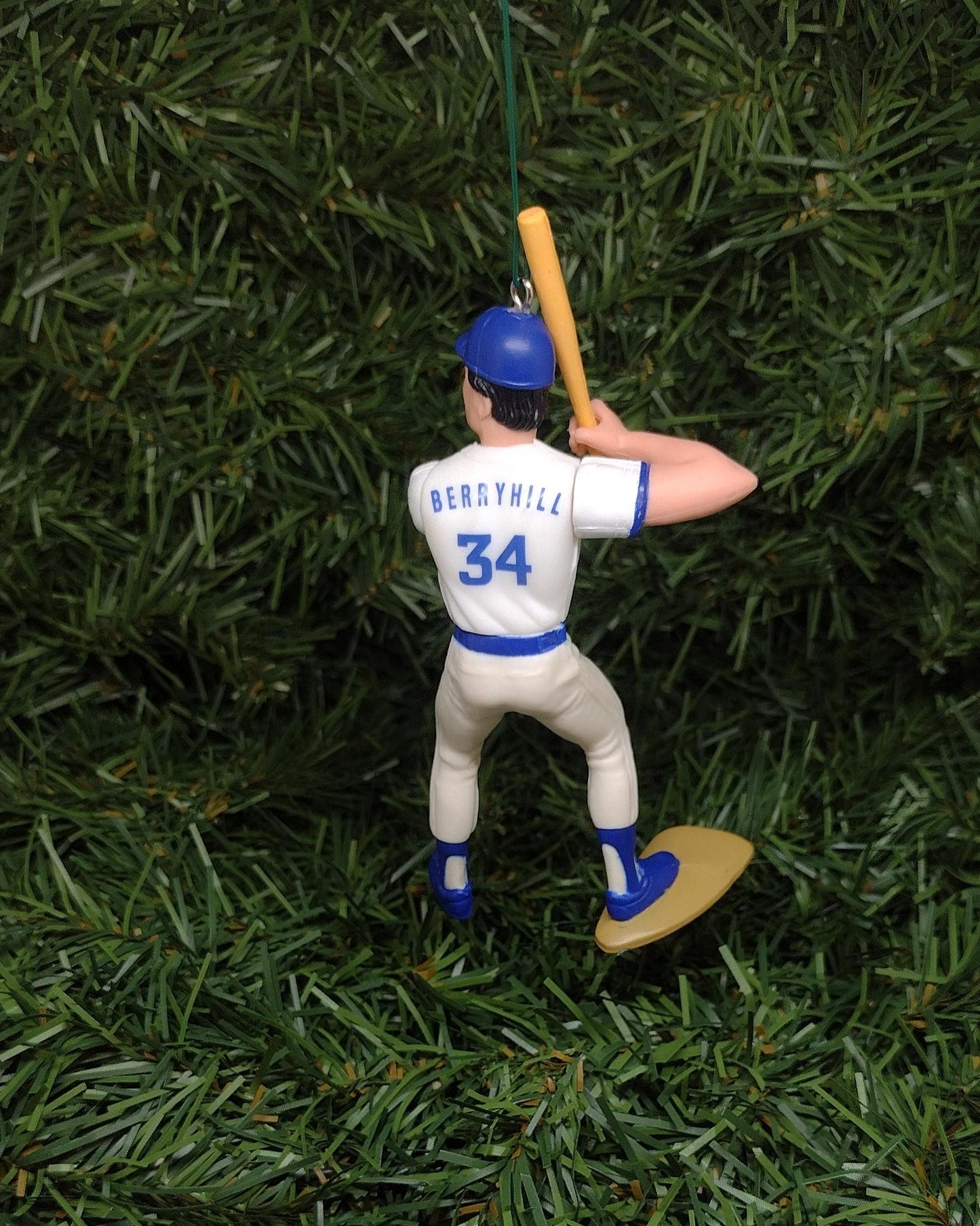 CHICAGO CUBS Christmas Ornaments Ernie Banks Andre Dawson Jody Davis Dunston BerryHill Unique Gift Idea Xmas Tree Decoration