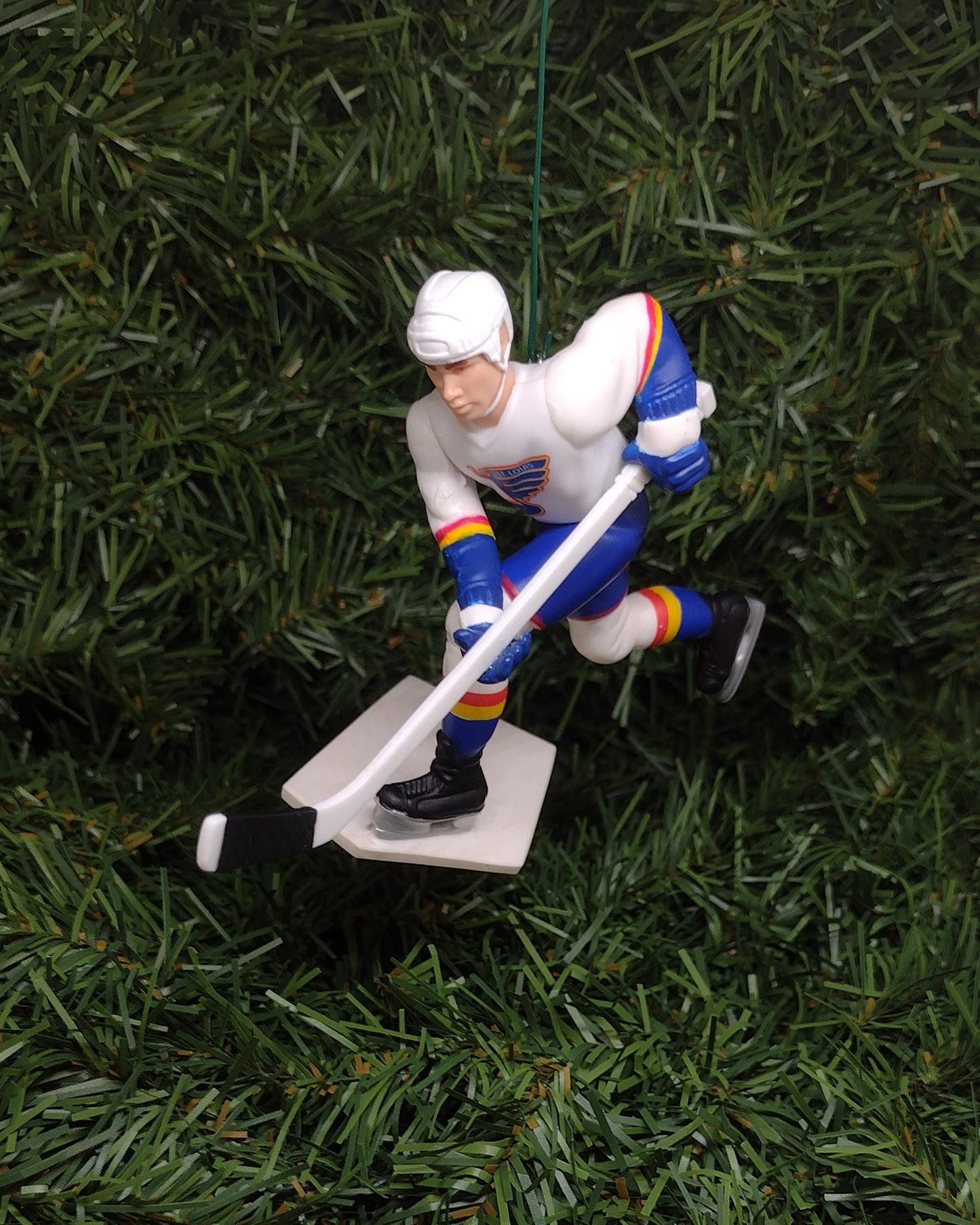 SAINT LOUIS BLUES Christmas Ornaments Brett Hull/Al MacInnis/Grant Fuhr/Brendan Shanahan/Chris Pronger Nhl Unique Gift Idea