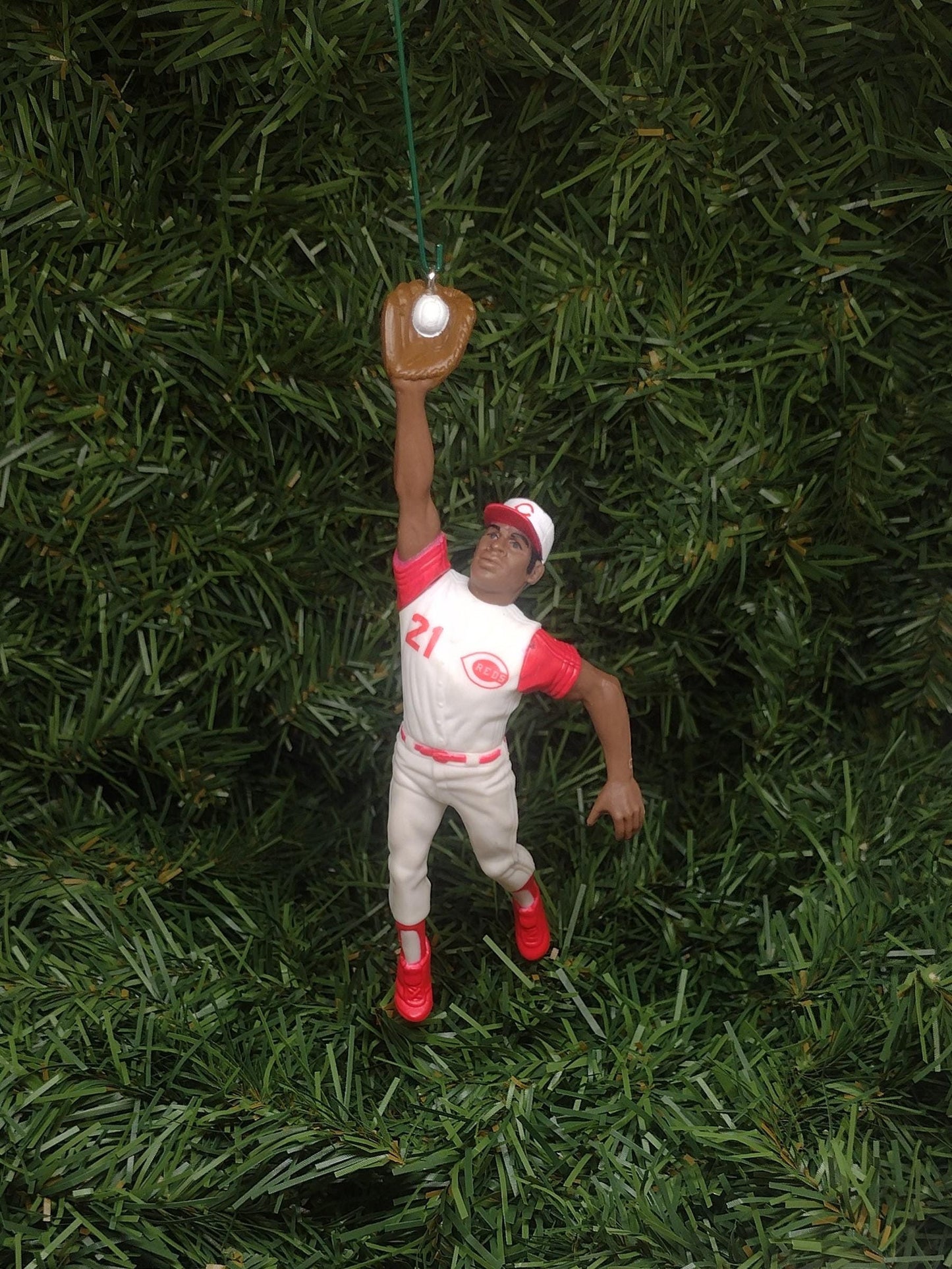 Deion Sanders CINCINNATI REDS Christmas Ornament Unique Xmas Tree Decoration Gift Idea MLB Baseball