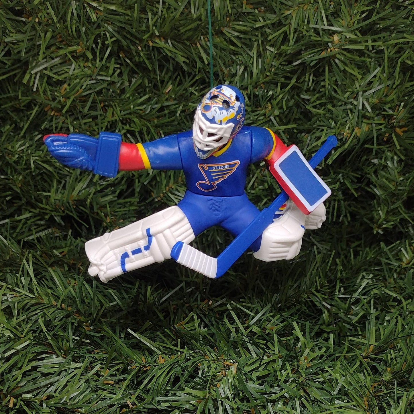 SAINT LOUIS BLUES Christmas Ornaments Brett Hull/Al MacInnis/Grant Fuhr/Brendan Shanahan/Chris Pronger Nhl Unique Gift Idea