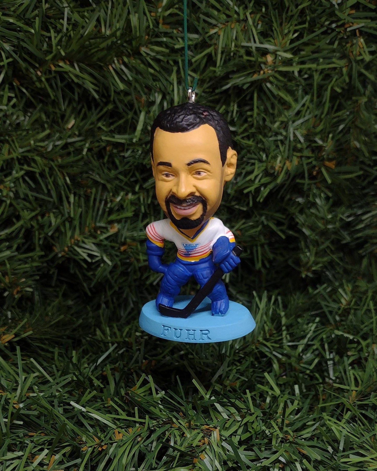 SAINT LOUIS BLUES Christmas Ornaments Brett Hull/Al MacInnis/Grant Fuhr/Brendan Shanahan/Chris Pronger Nhl Unique Gift Idea