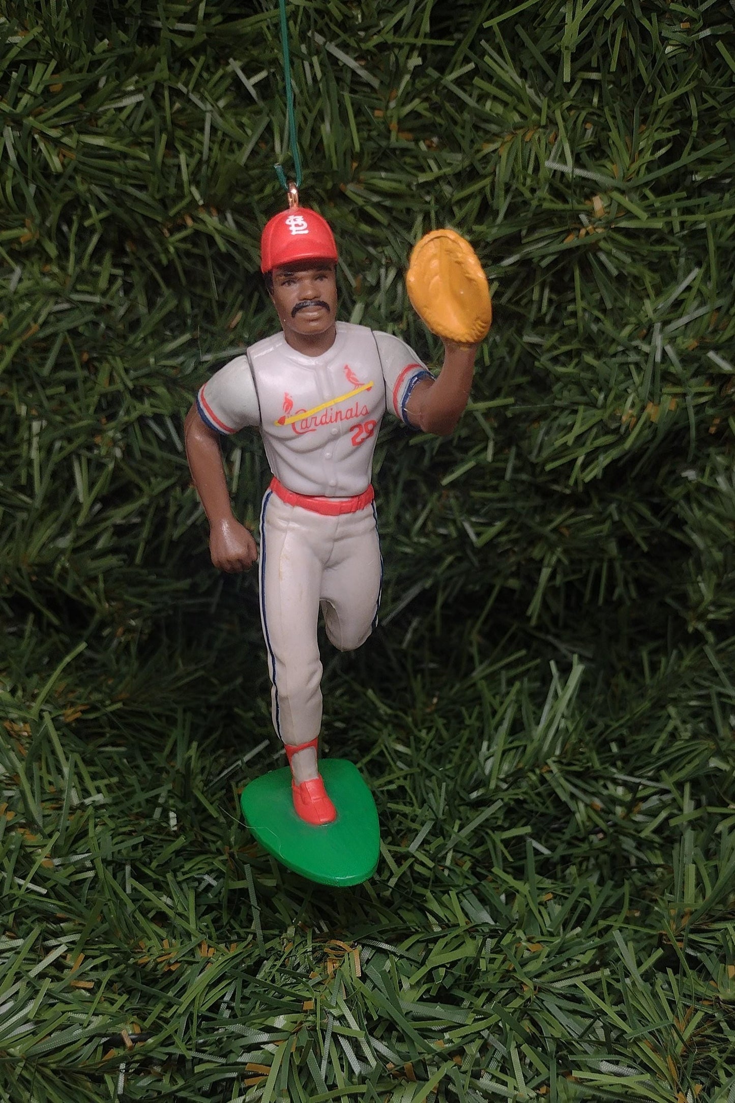 SAINT LOUIS CARDINALS Christmas Ornaments Vince Coleman-Rick Ankiel-Ray Lankford Scott Rolen Mlb Baseball figure Xmas Tree Gift