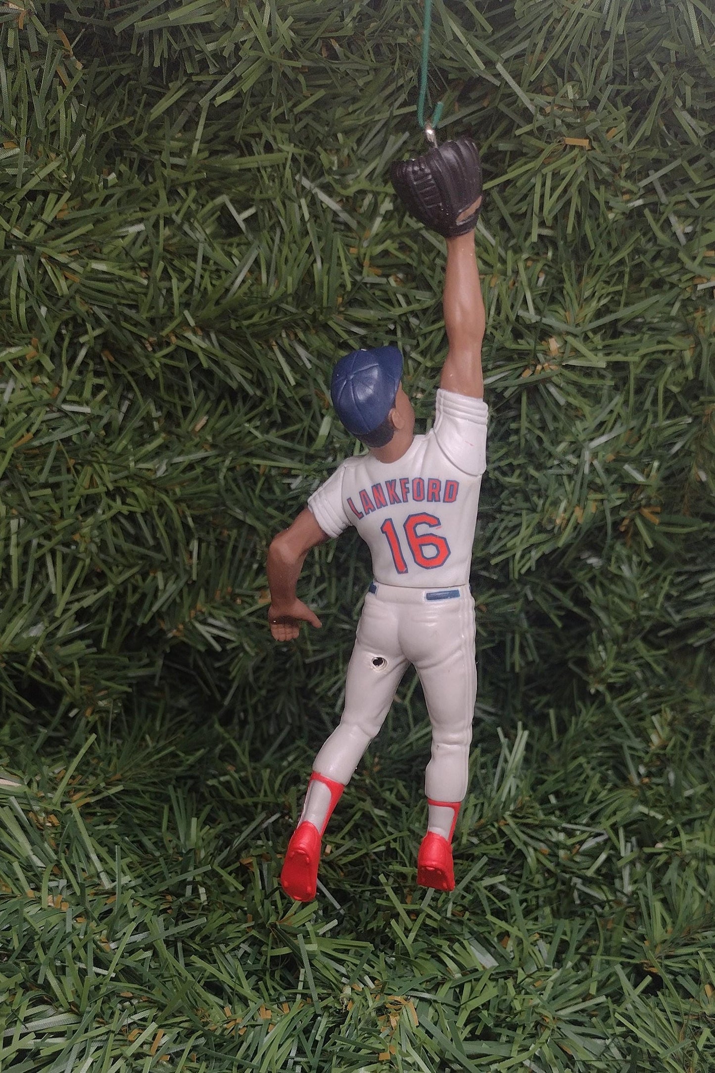 SAINT LOUIS CARDINALS Christmas Ornaments Vince Coleman-Rick Ankiel-Ray Lankford Scott Rolen Mlb Baseball figure Xmas Tree Gift