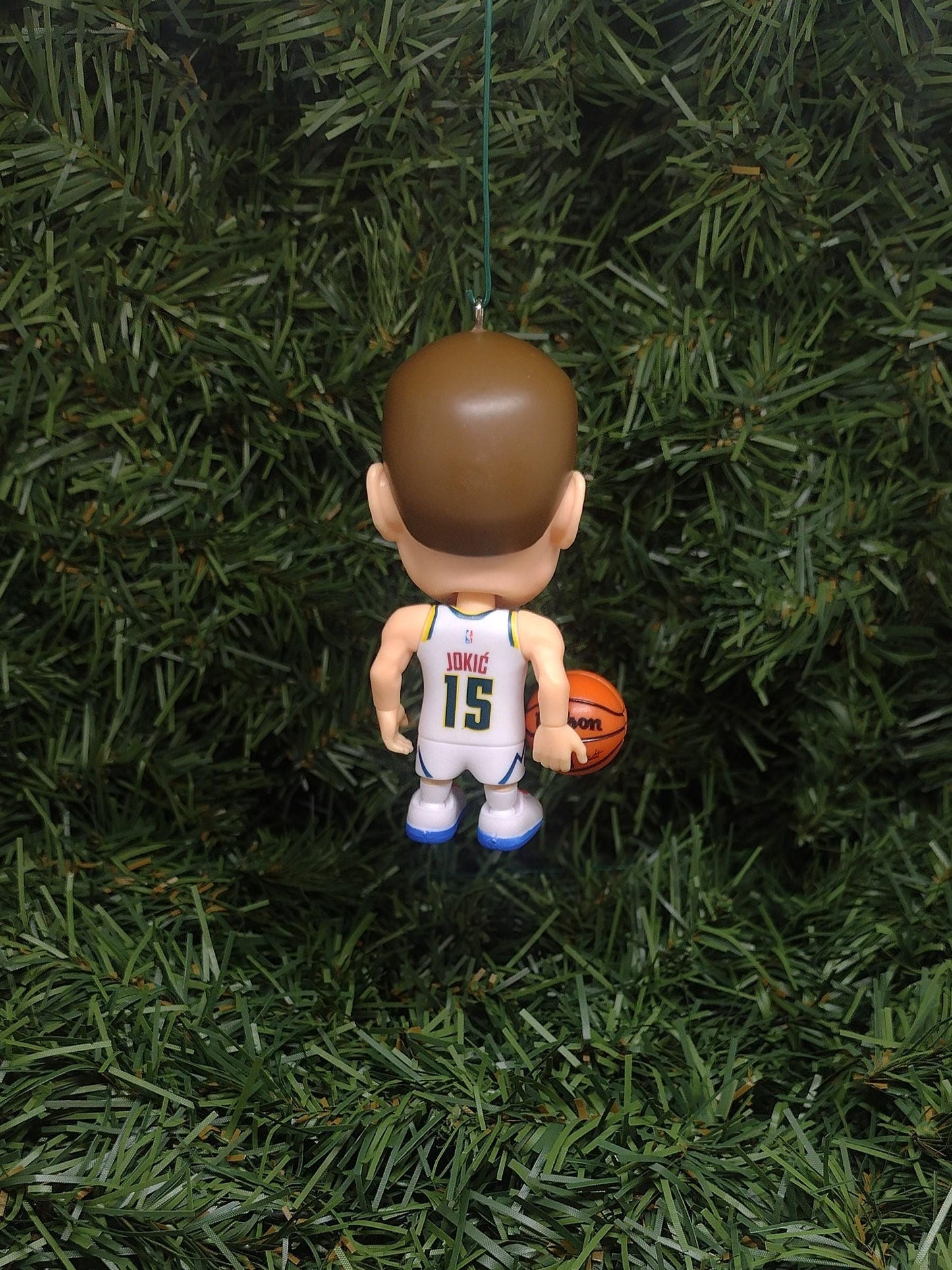 Nikola Jokic DENVER NUGGETS Ornament Christmas Tree Decoration NBA basketball figure unique gift idea 3 inch