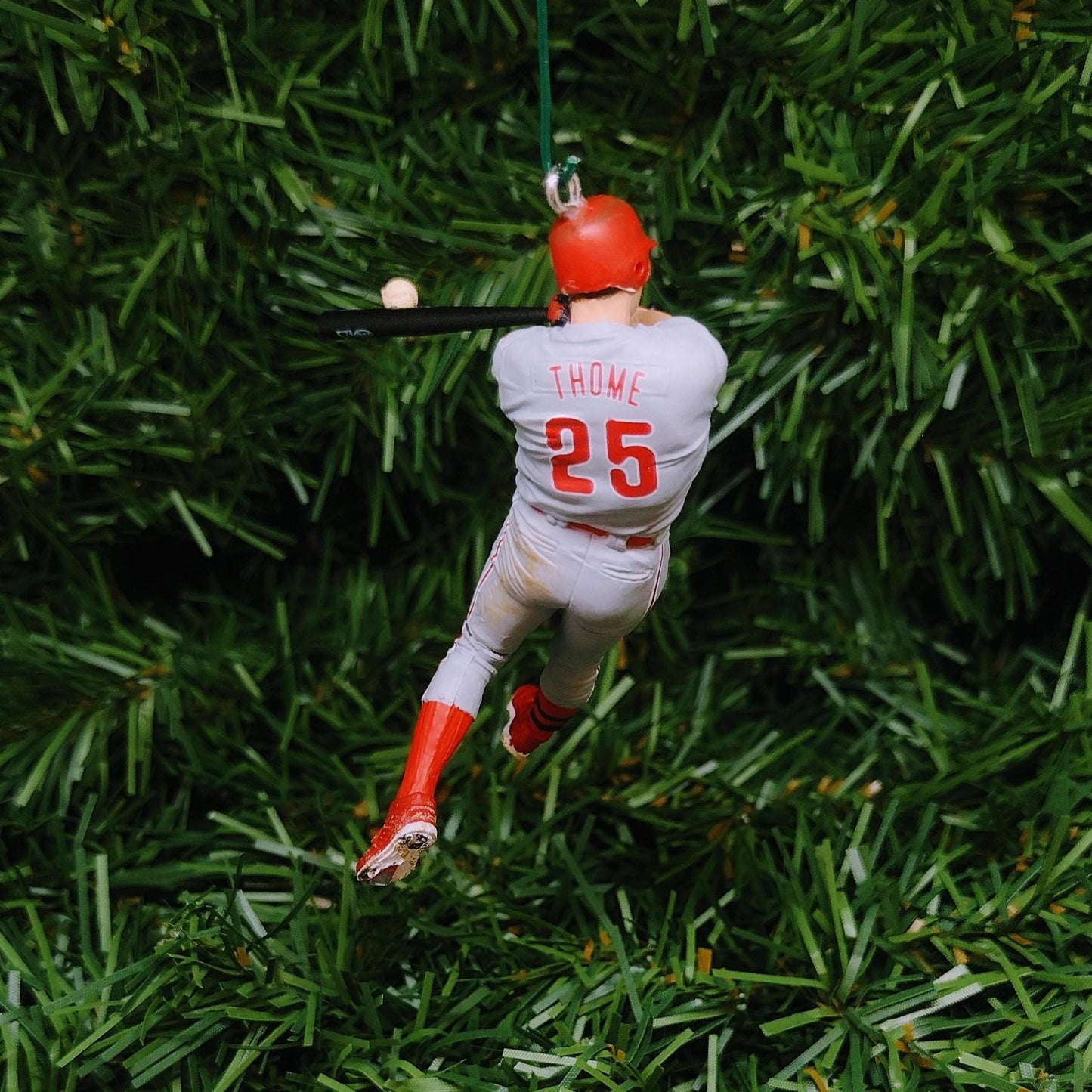 PHILADELPHIA PHILLIES Ornament Christmas Tree Decoration Jim Thome Unique Gift Idea MLB Baseball figure