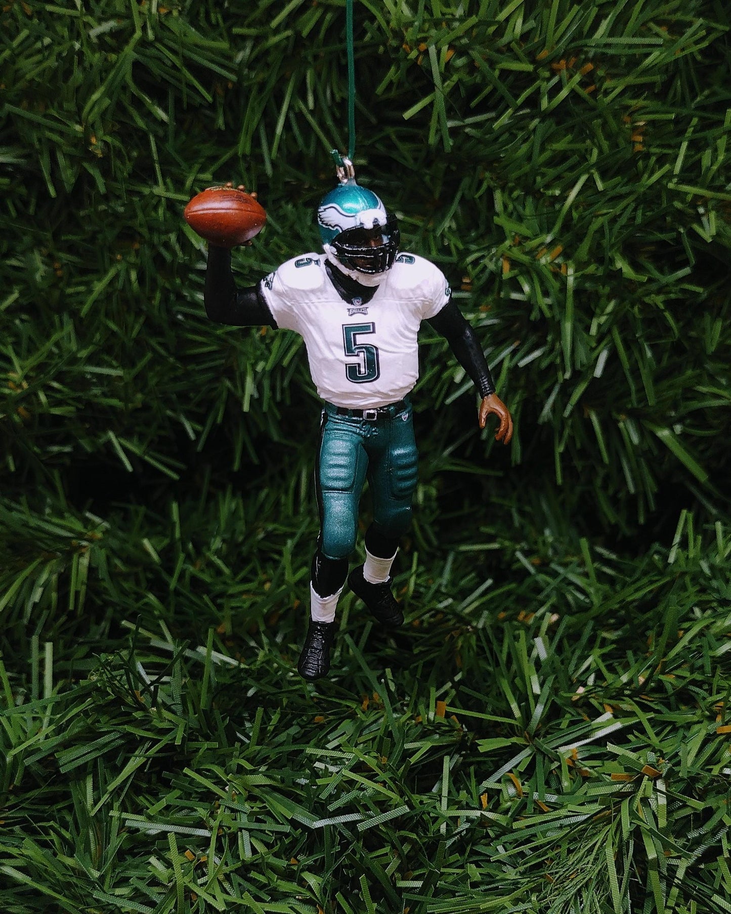 PHILADELPHIA EAGLES Ornament Christmas Gift Idea Donovan McNabb Unique Xmas Tree Decoration NFL Football