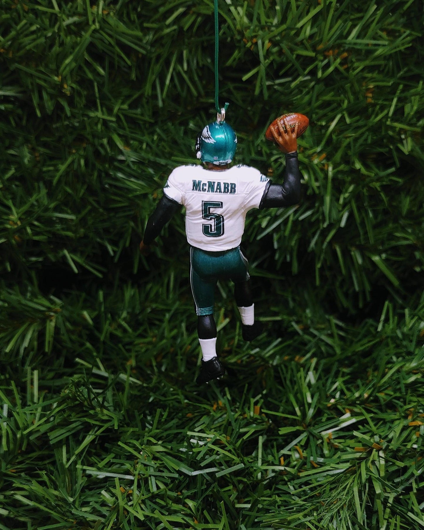 PHILADELPHIA EAGLES Ornament Christmas Gift Idea Donovan McNabb Unique Xmas Tree Decoration NFL Football