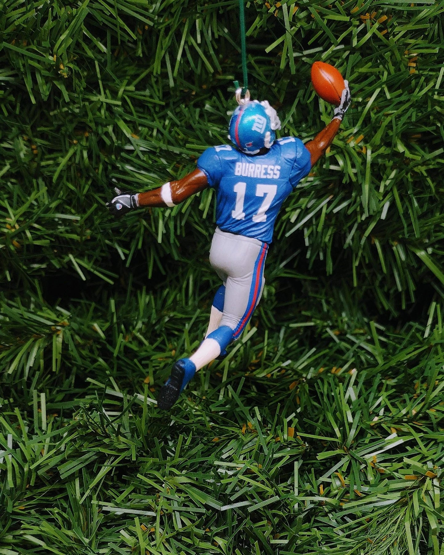 NEW YORK GIANTS Ornament Eli Manning Christmas Tree Decoration Unique Xmas Gift Idea Nfl football