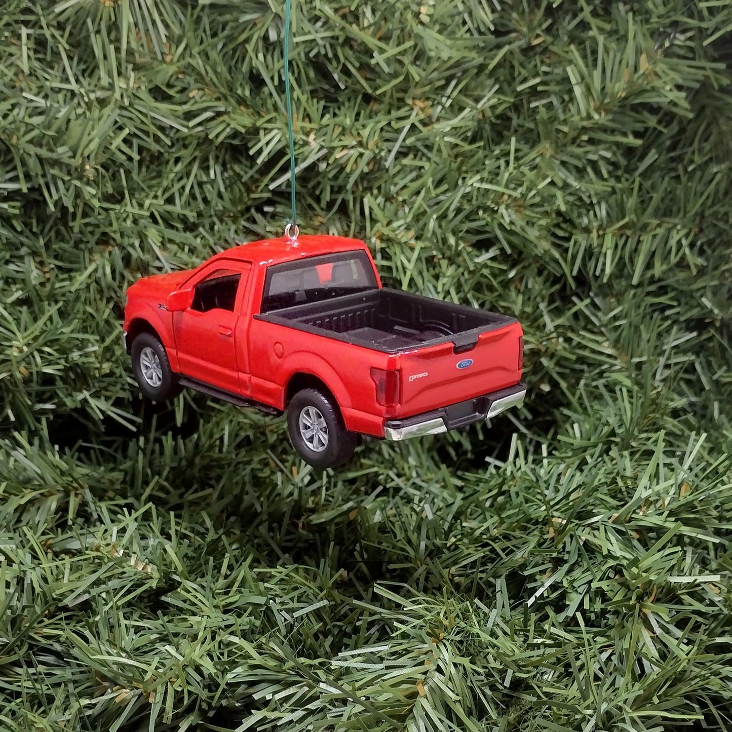 FORD F-150 Truck Ornament Christmas Tree Decoration Fun Automotive Xmas Gift Idea 5 inch 2015-2020 White Red Blue