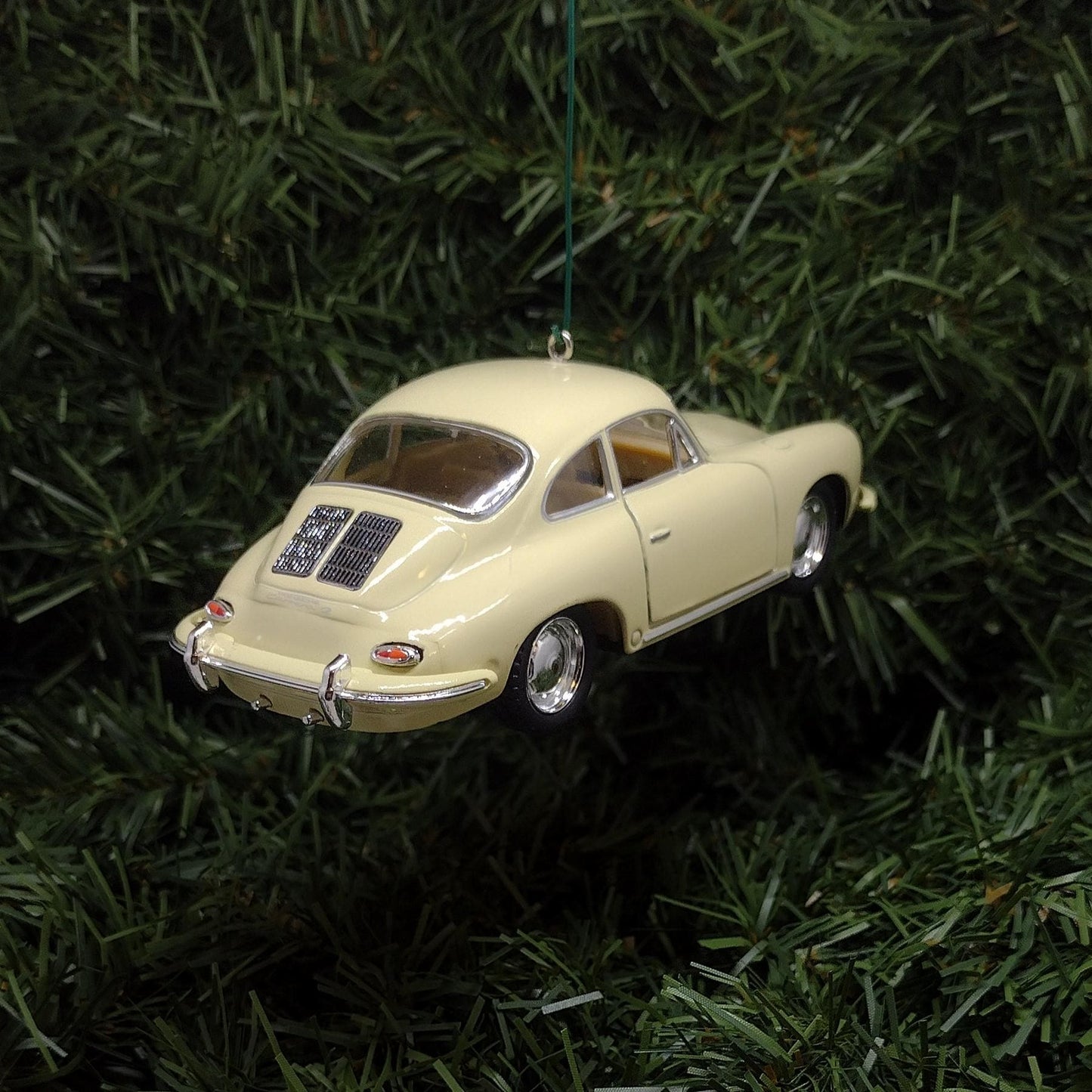 PORSCHE 356 B/C Ornament Christmas Tree Decoration Unique Gift Idea 1962-1965 Blue Cream