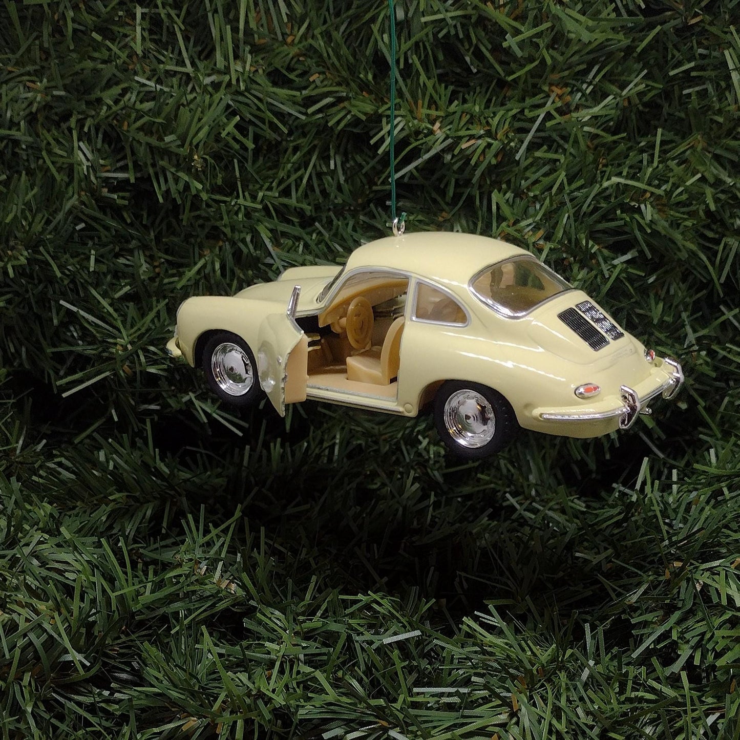 PORSCHE 356 B/C Ornament Christmas Tree Decoration Unique Gift Idea 1962-1965 Blue Cream