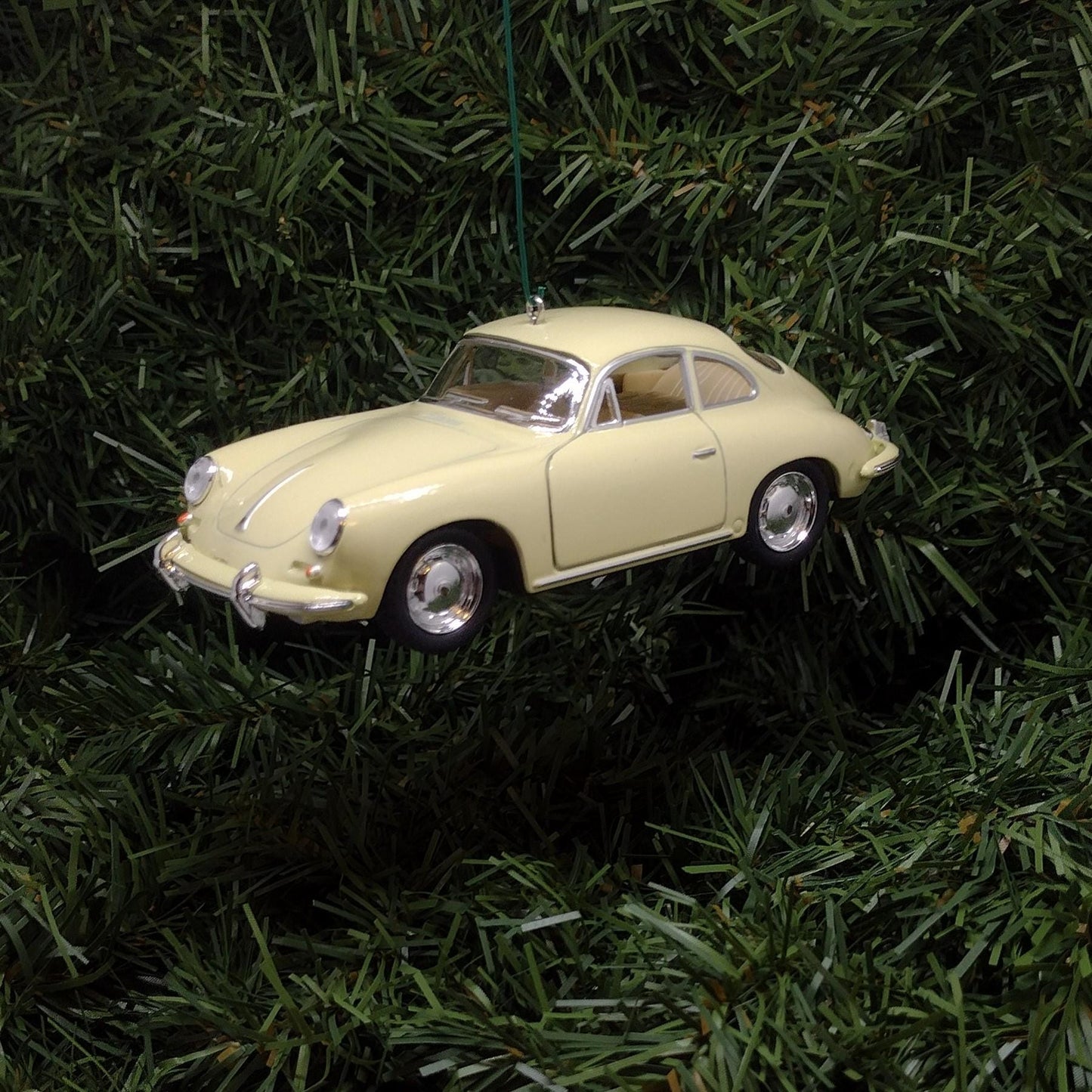 PORSCHE 356 B/C Ornament Christmas Tree Decoration Unique Gift Idea 1962-1965 Blue Cream