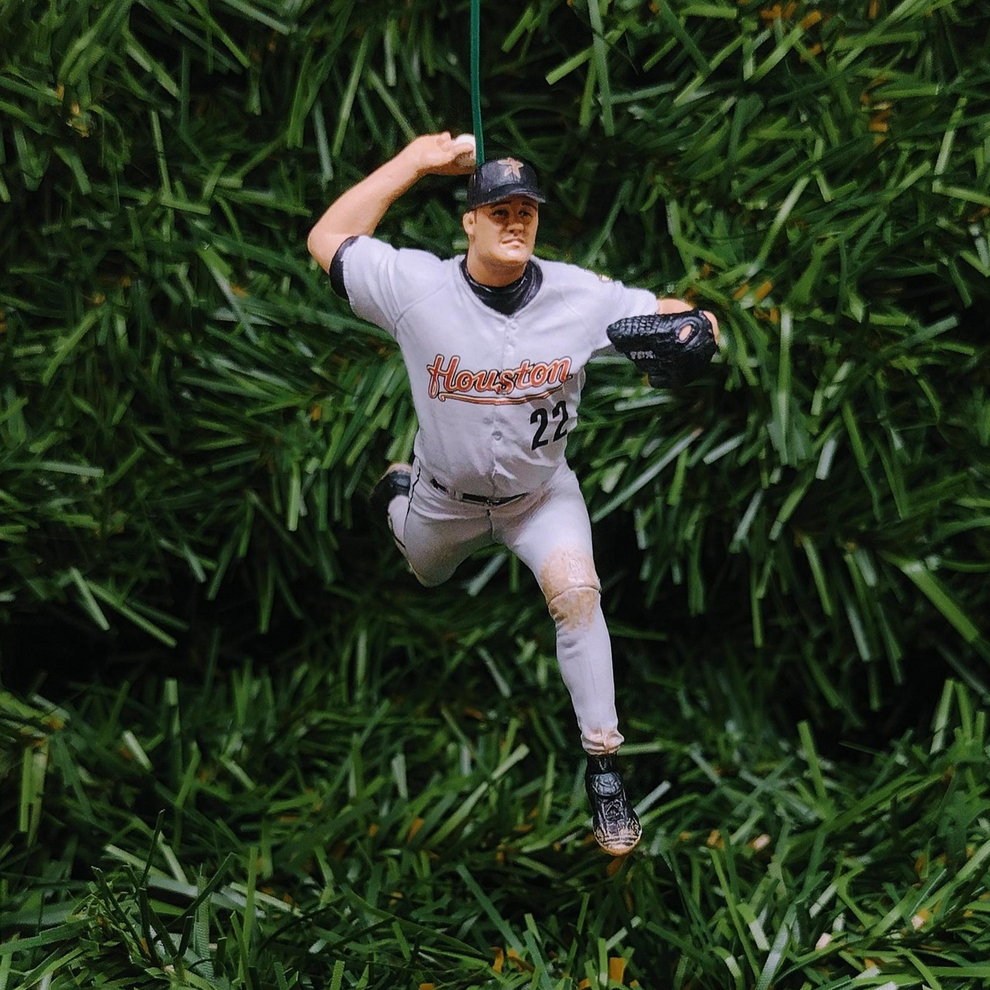 HOUSTON ASTROS Roger Clemens Christmas Ornament mlb Baseball Figure Unique Gift Idea Xmas Tree Decoration