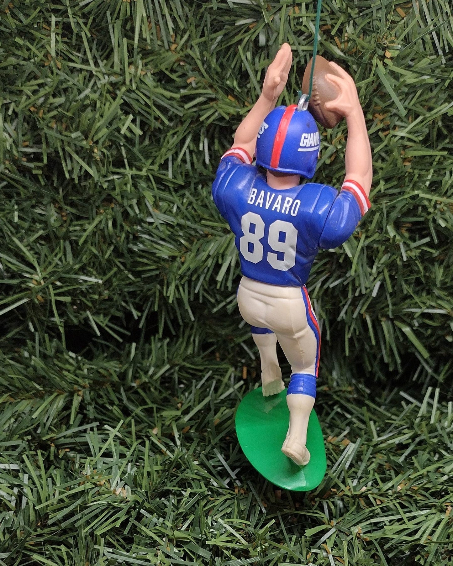 Mark Bavaro NEW YORK GIANTS Christmas tree ornament xmas nfl football figure unique gift idea
