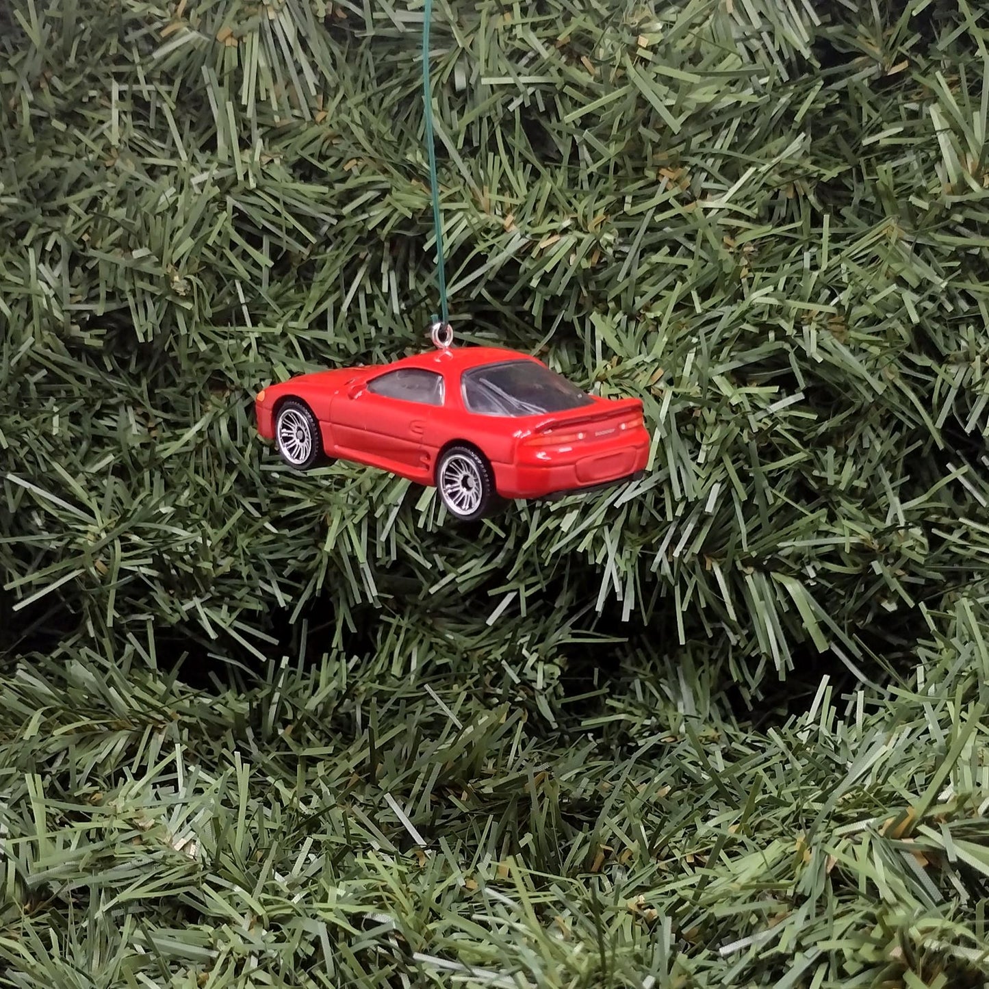 Mitsubishi 3000GT Christmas Ornament Fun Gift Idea for Car Enthusiast or Man Cave Unique Xmas Tree Decoration