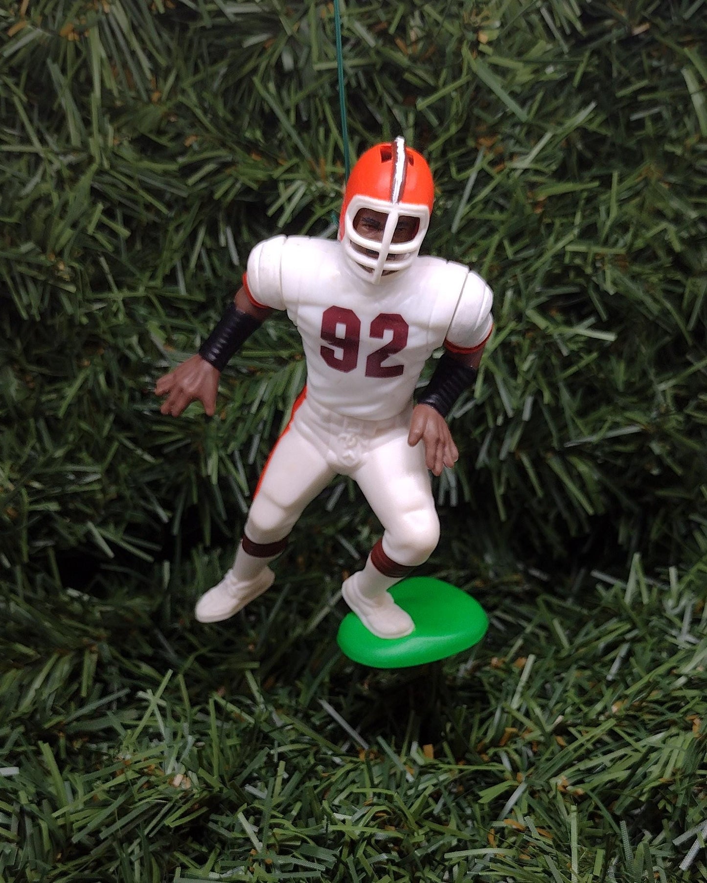 CLEVELAND BROWNS Ornaments Christmas Tree Decoration Ozzie Newsome/Tim Couch Michael Dean Perry NFL Football Unique Xmas Gift Idea
