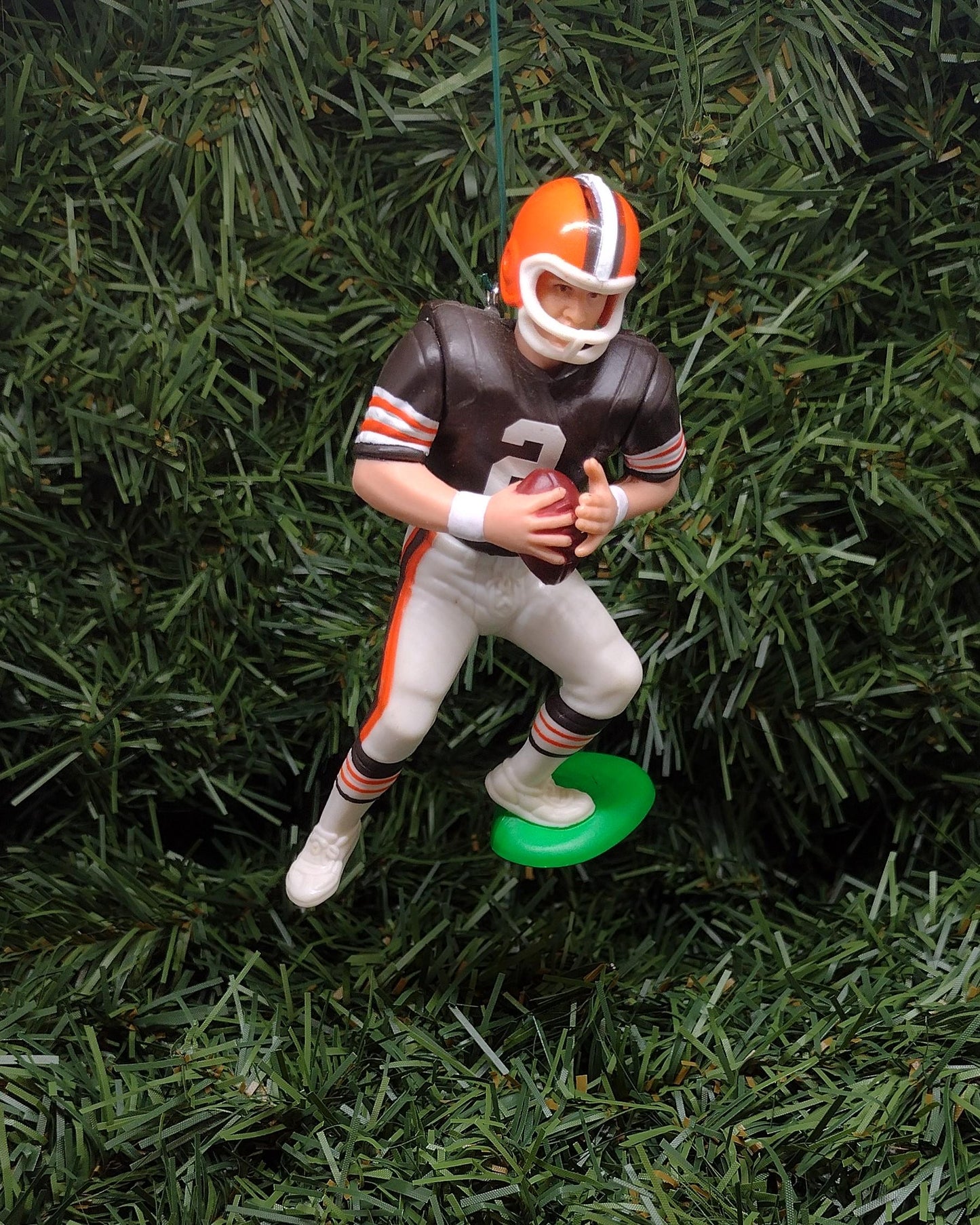 CLEVELAND BROWNS Ornaments Christmas Tree Decoration Ozzie Newsome/Tim Couch Michael Dean Perry NFL Football Unique Xmas Gift Idea