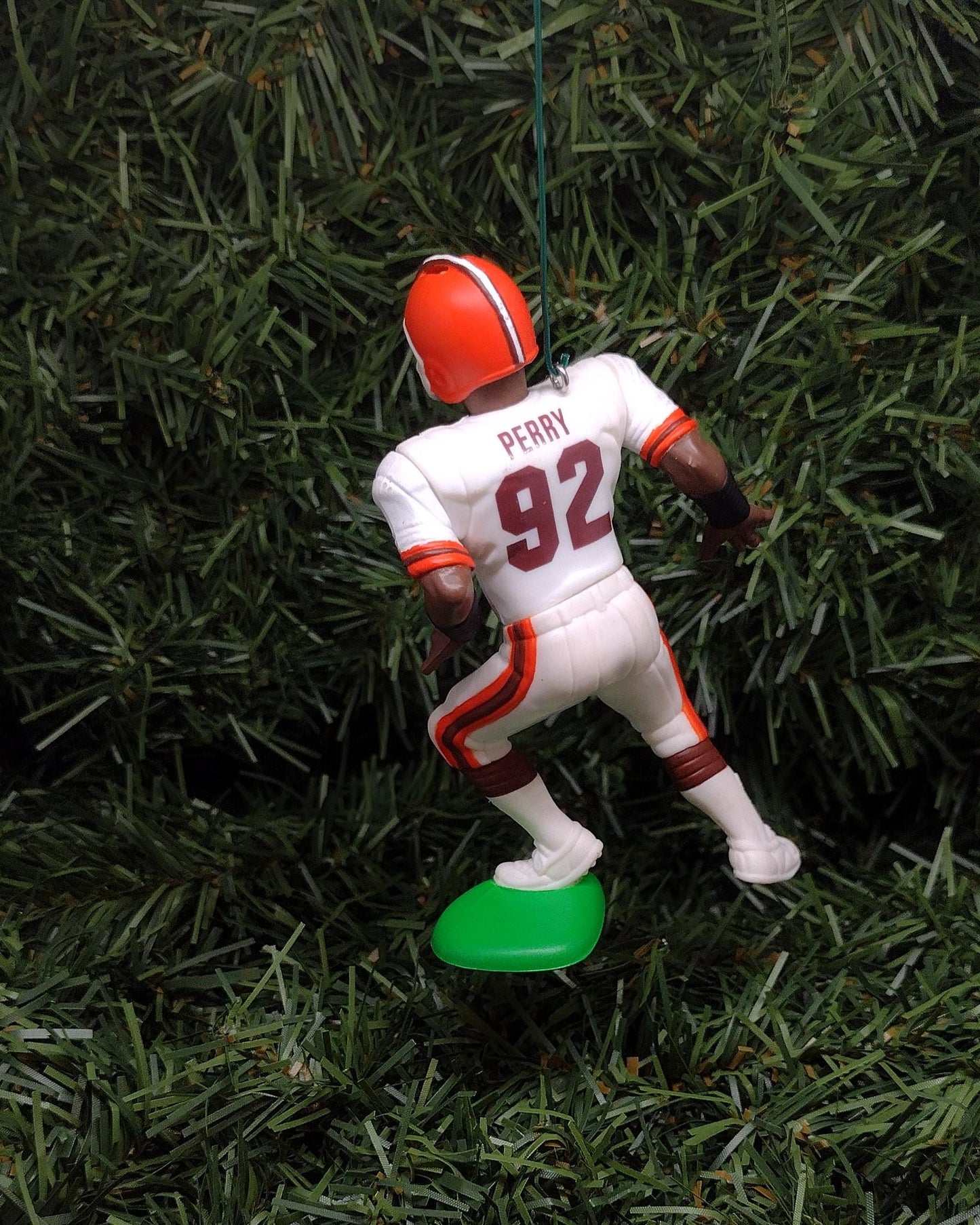 CLEVELAND BROWNS Ornaments Christmas Tree Decoration Ozzie Newsome/Tim Couch Michael Dean Perry NFL Football Unique Xmas Gift Idea