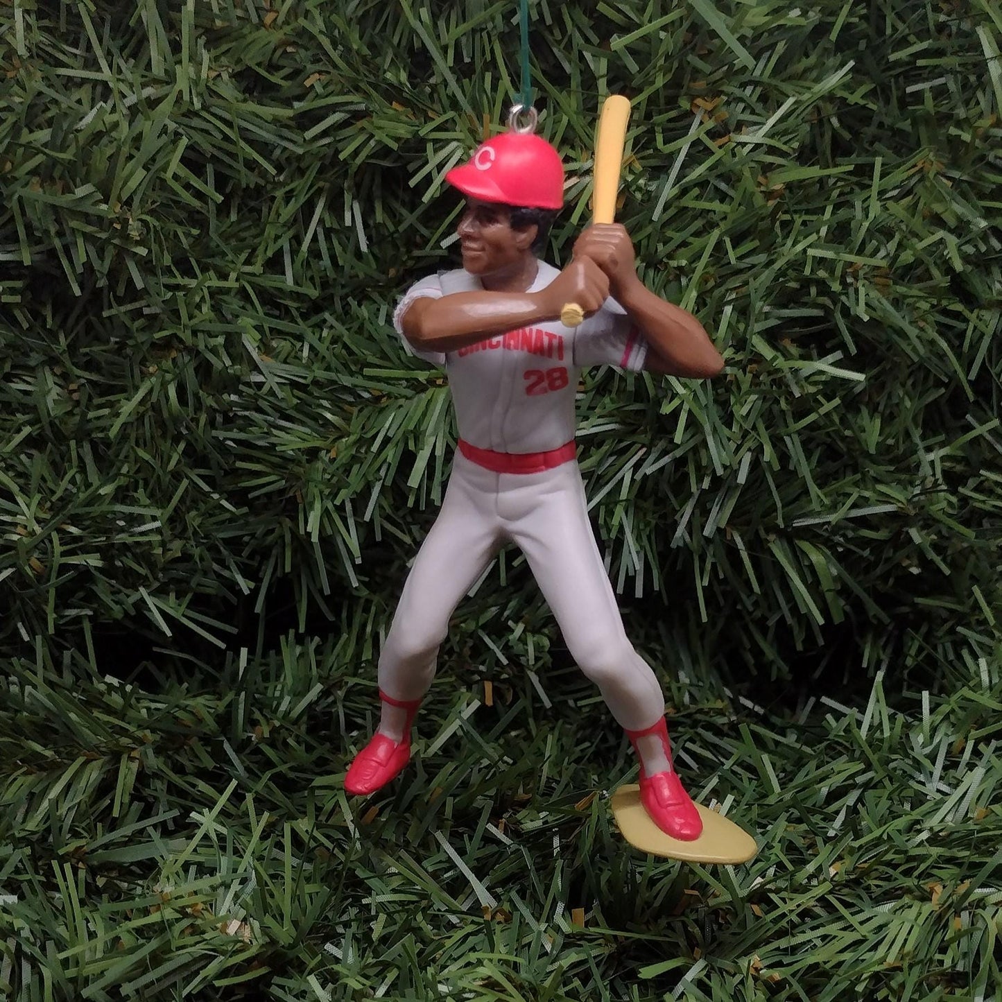 Cincinnati Reds Ornaments Christmas Gift Idea Joe Morgan Rob Dibble Kal Daniels MLB baseball Unique Xmas Tree Decoration