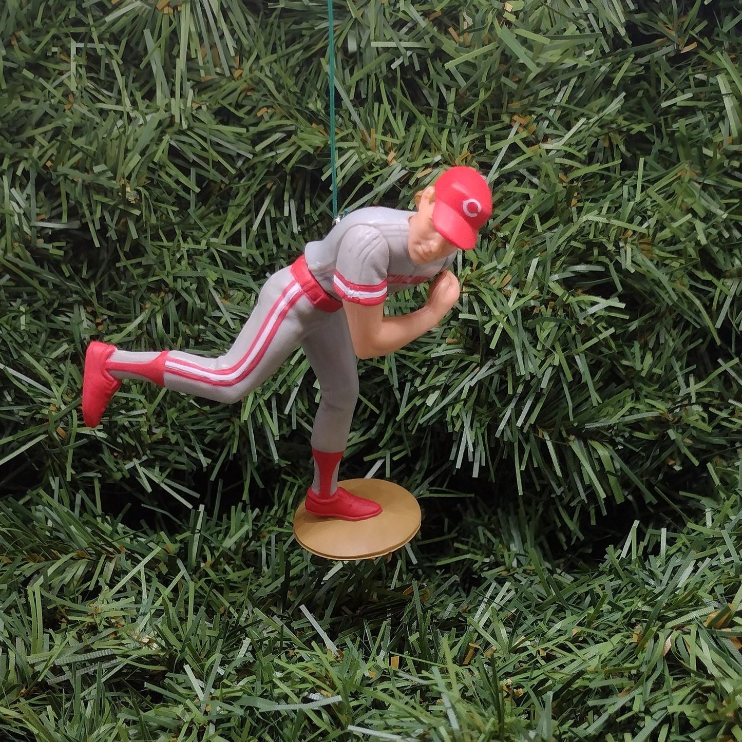 Cincinnati Reds Ornaments Christmas Gift Idea Joe Morgan Rob Dibble Kal Daniels MLB baseball Unique Xmas Tree Decoration