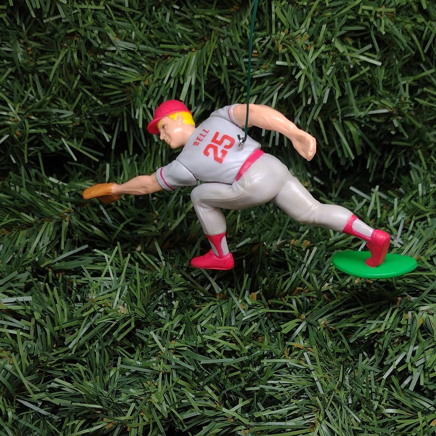 Cincinnati Reds Ornaments Christmas Gift Idea Joe Morgan Rob Dibble Kal Daniels MLB baseball Unique Xmas Tree Decoration